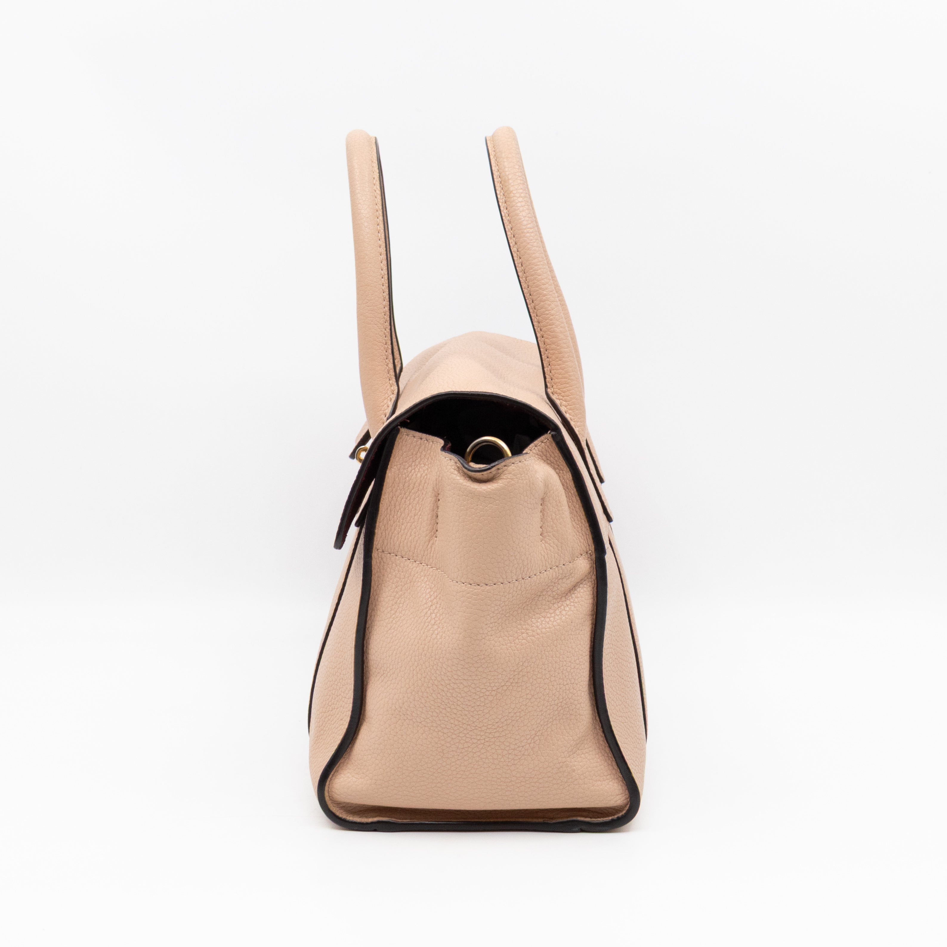 Small New Bayswater Rosewater Leather