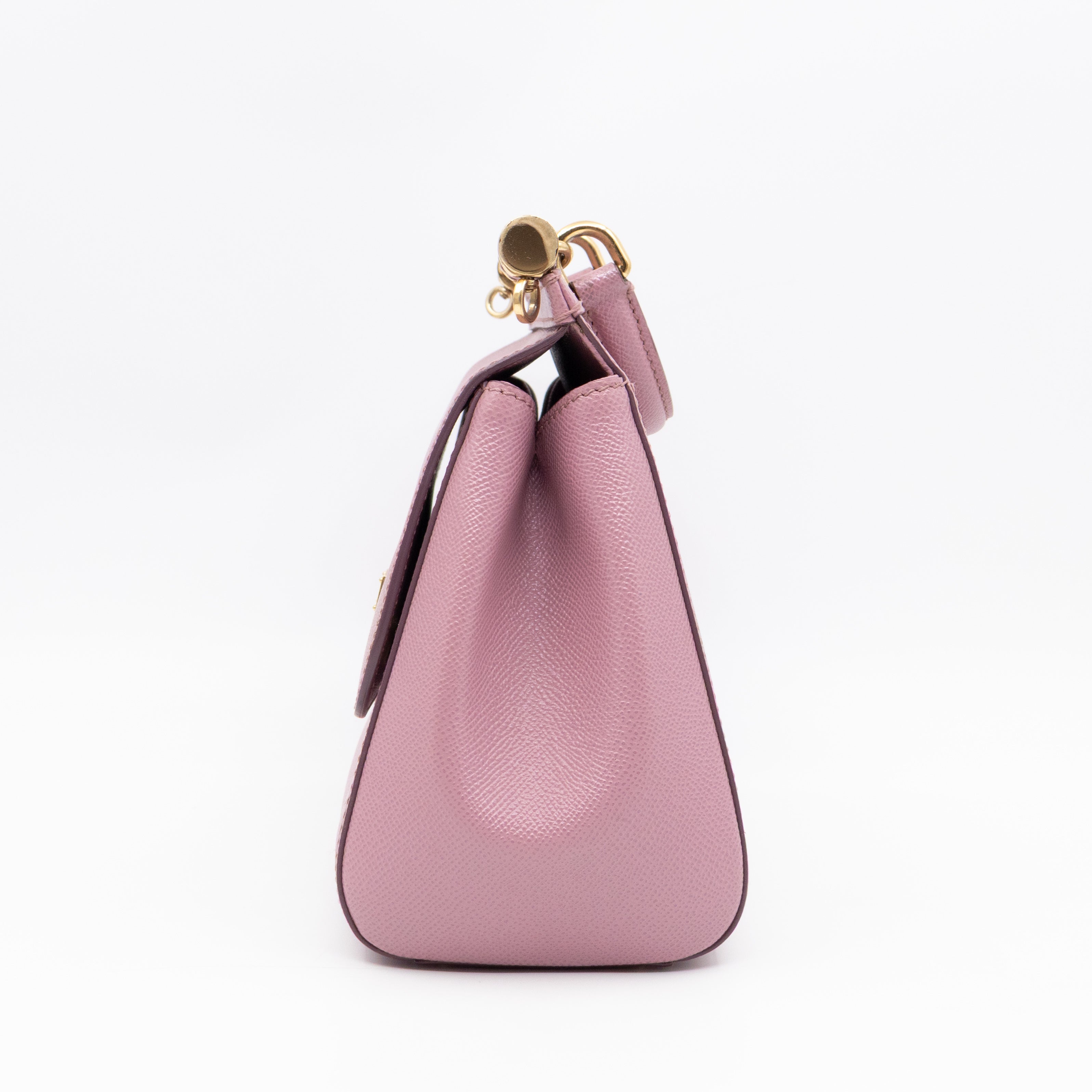 Sicily Small Dauphine Mauve Leather
