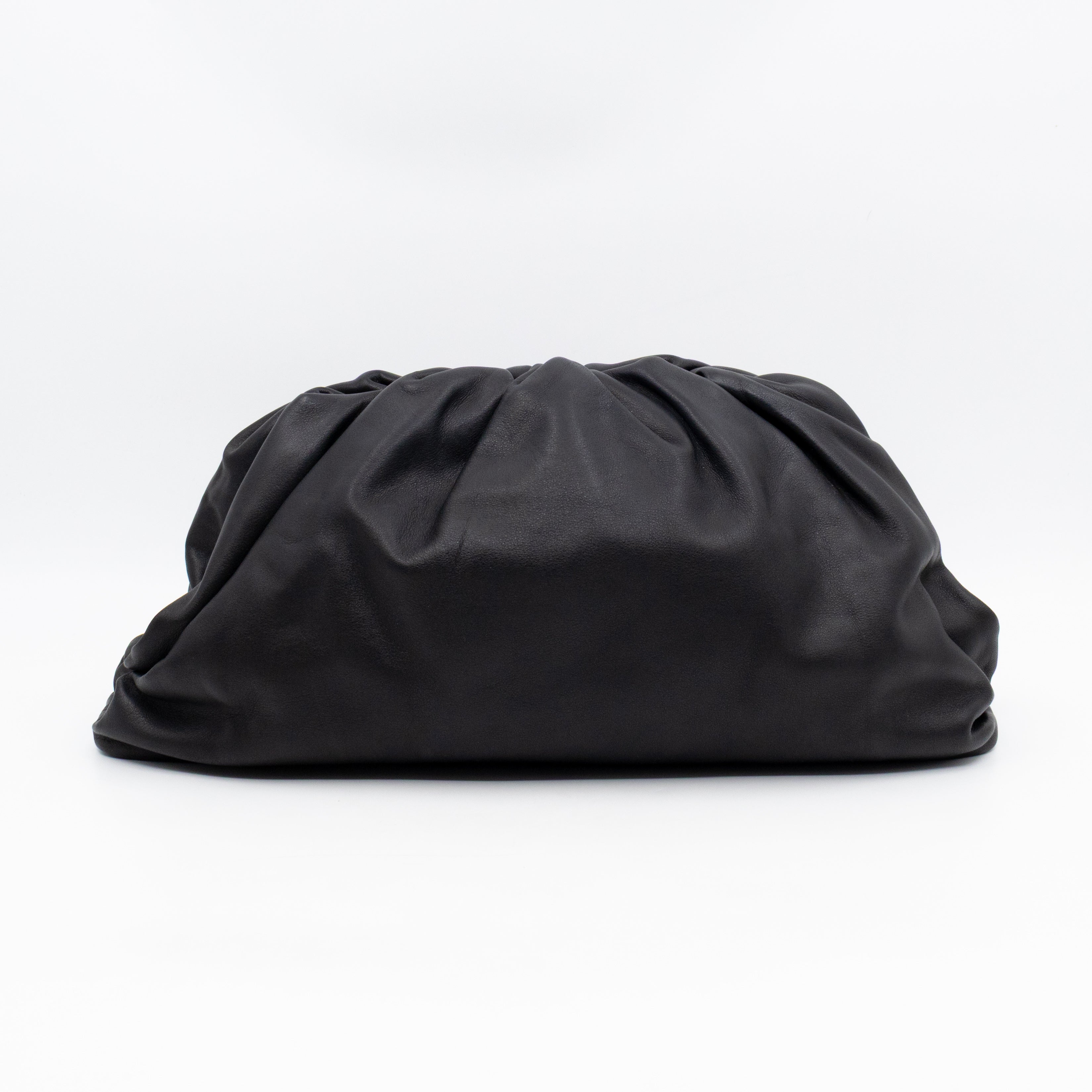 The Pouch Smooth Black Leather