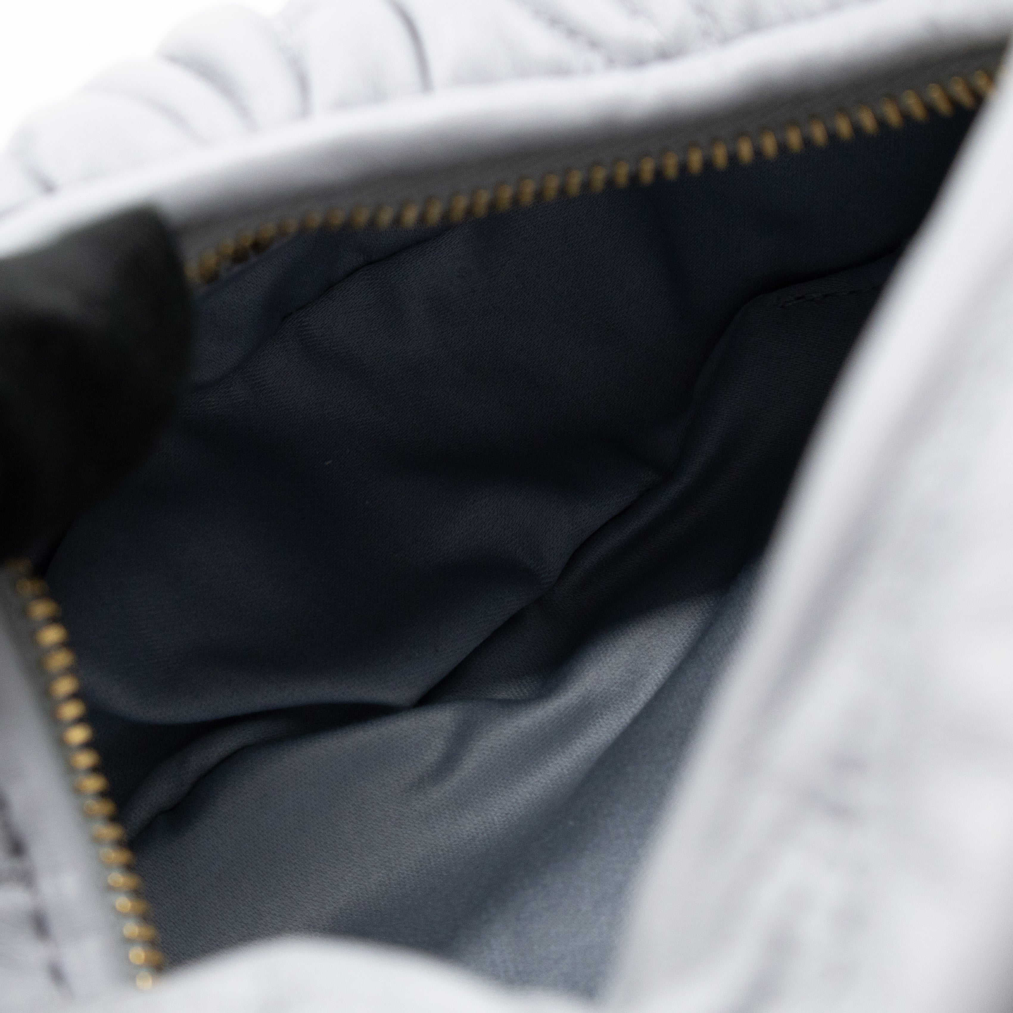 Wander Mini Hobo Bag Cornflower Matelassé Nappa Leather