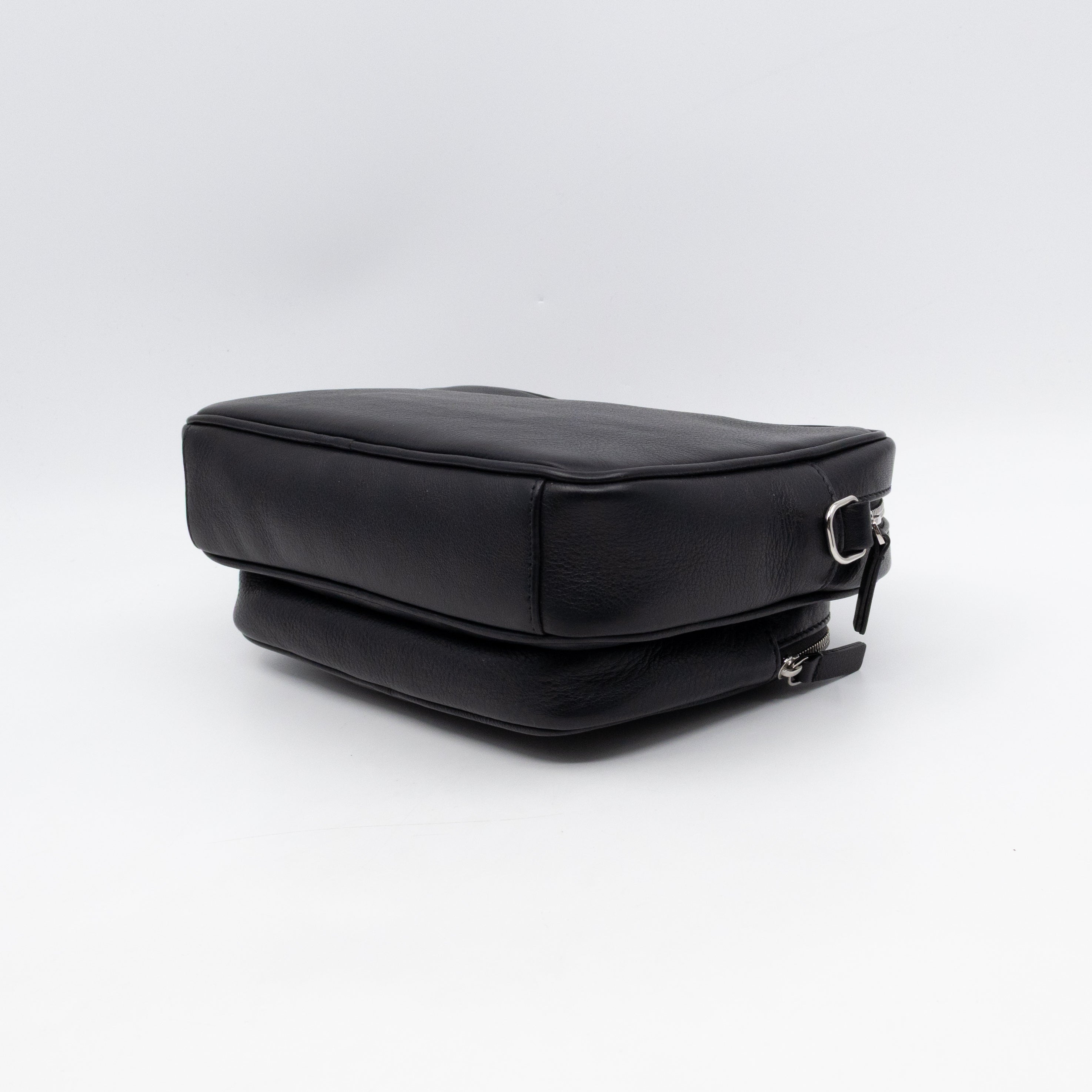 Everyday Crossbody Bag Black Leather