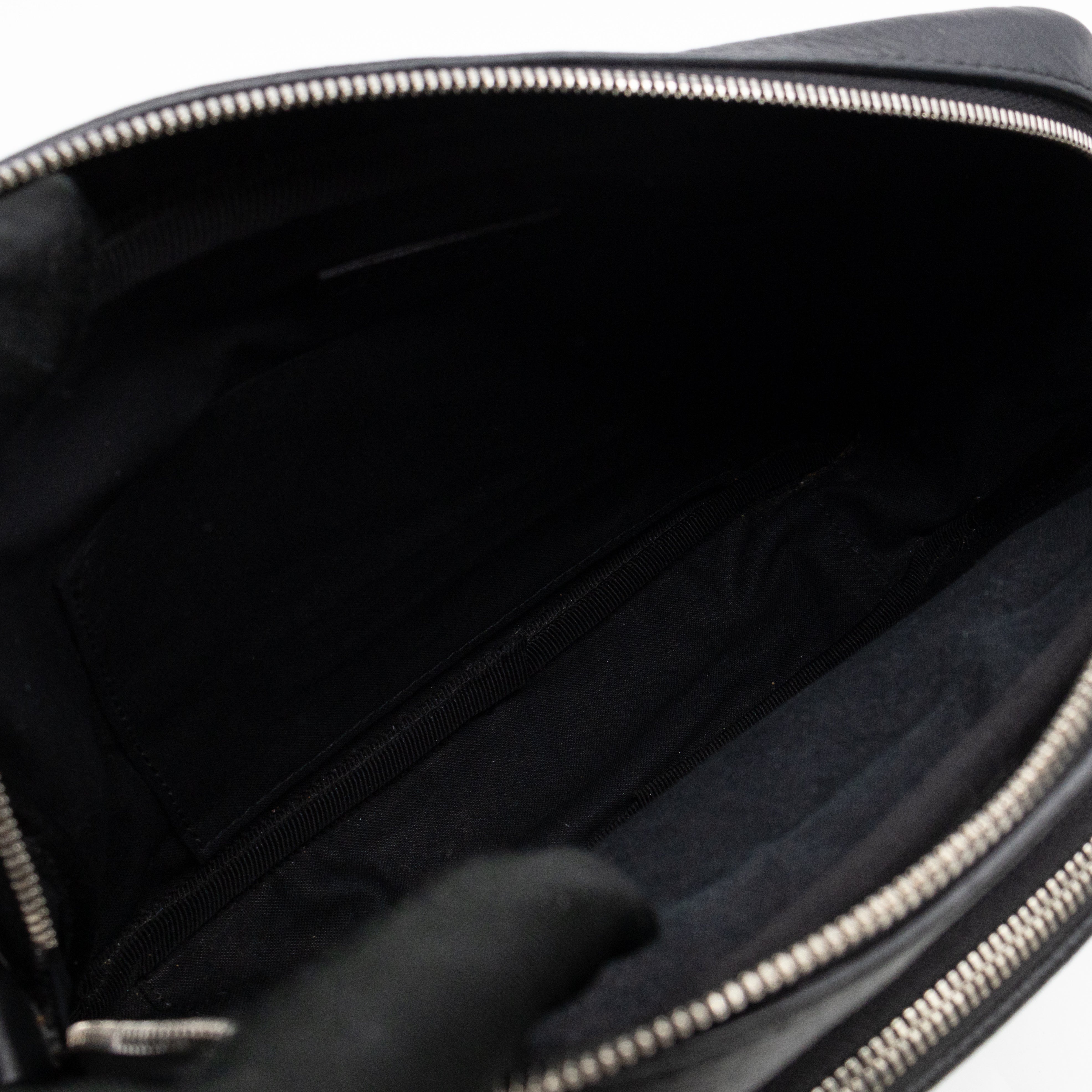 Everyday Crossbody Bag Black Leather