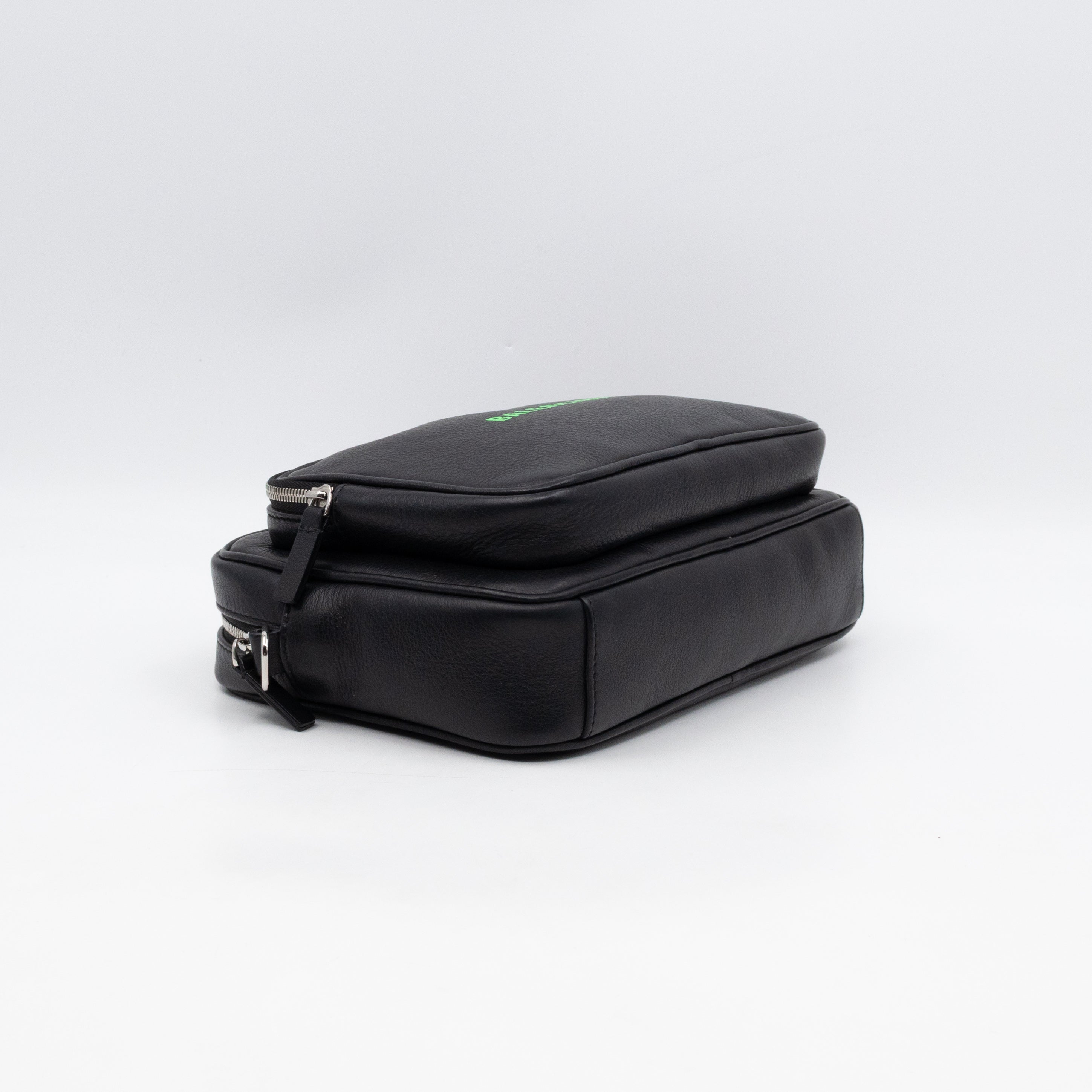 Everyday Crossbody Bag Black Leather