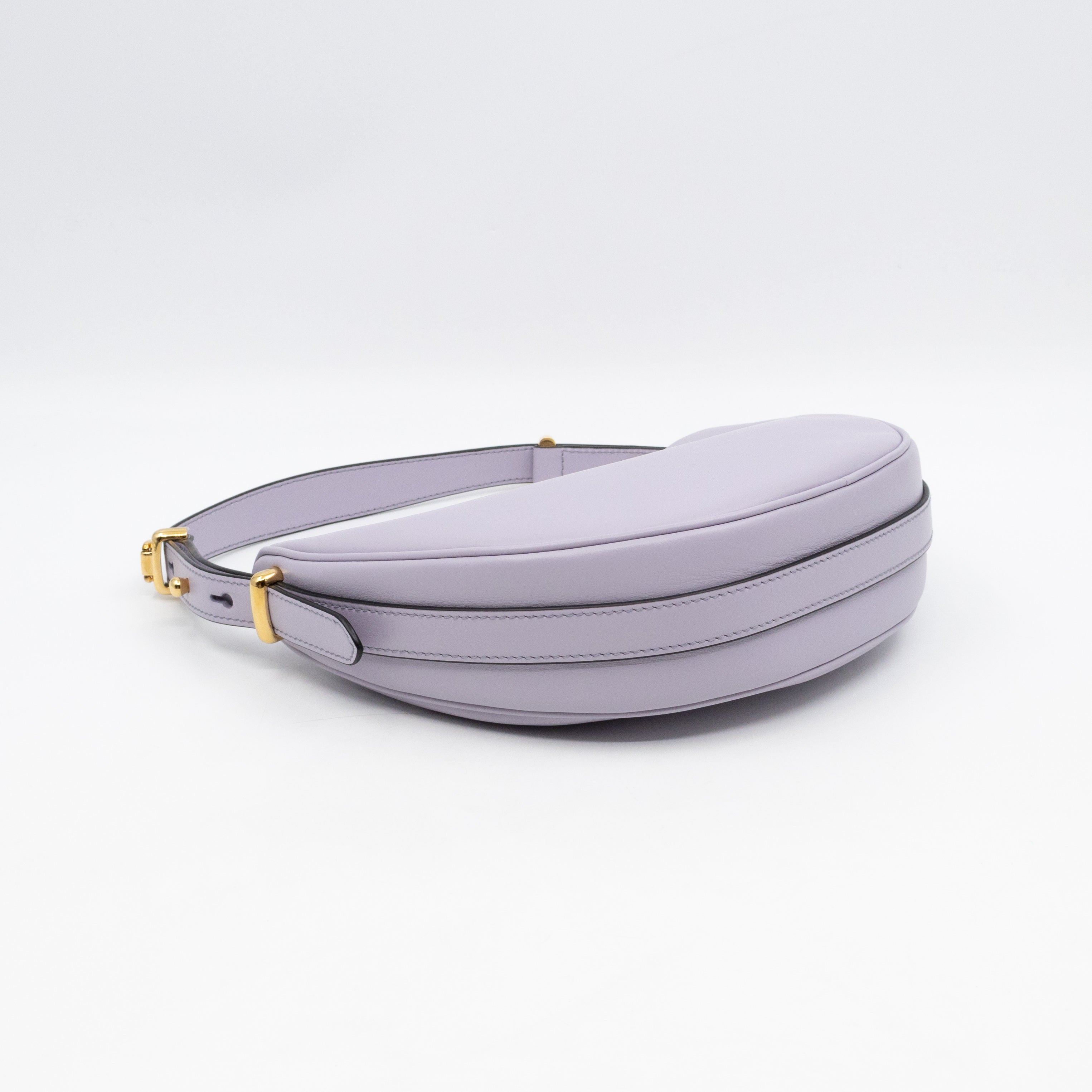 Arque Small Shoulder Bag Lilac Leather