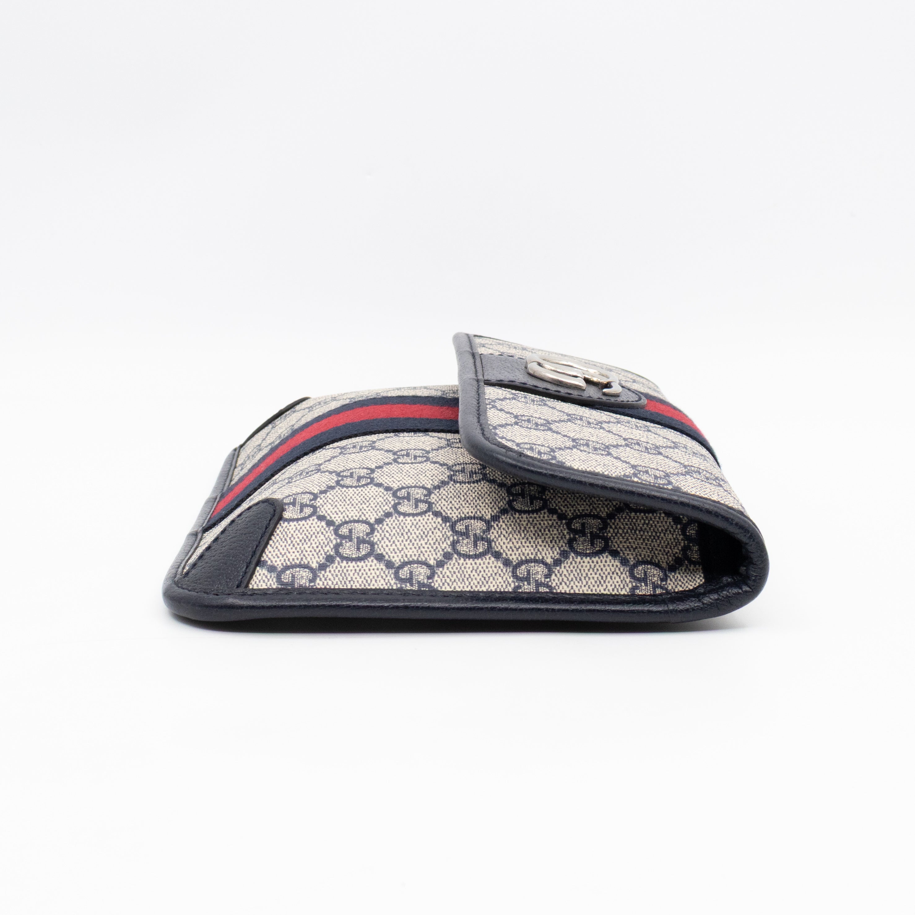 Ophidia Small Belt bag GG Supreme Navy Leather 85/34