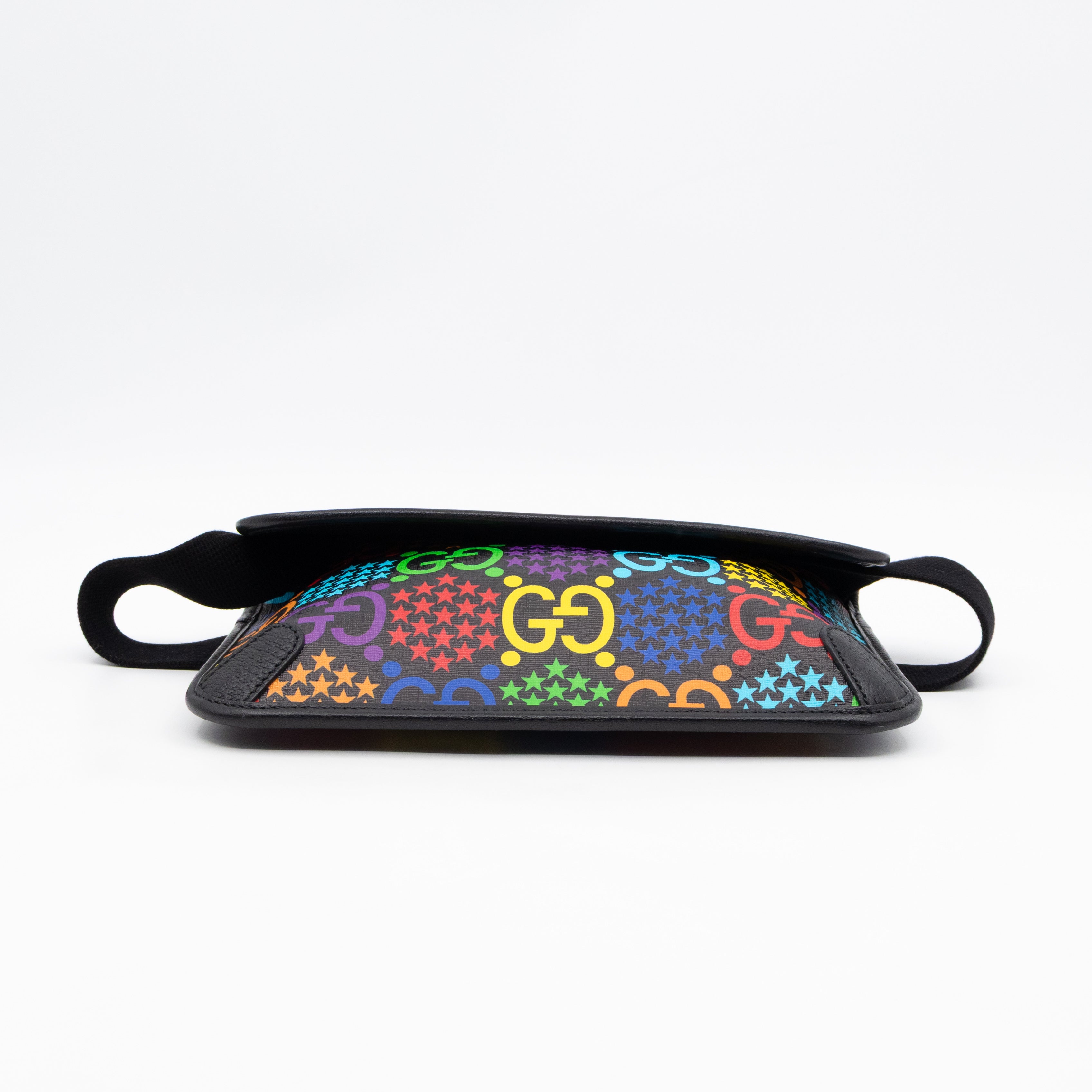 GG Belt Bag Black GG Psychedelic Canvas