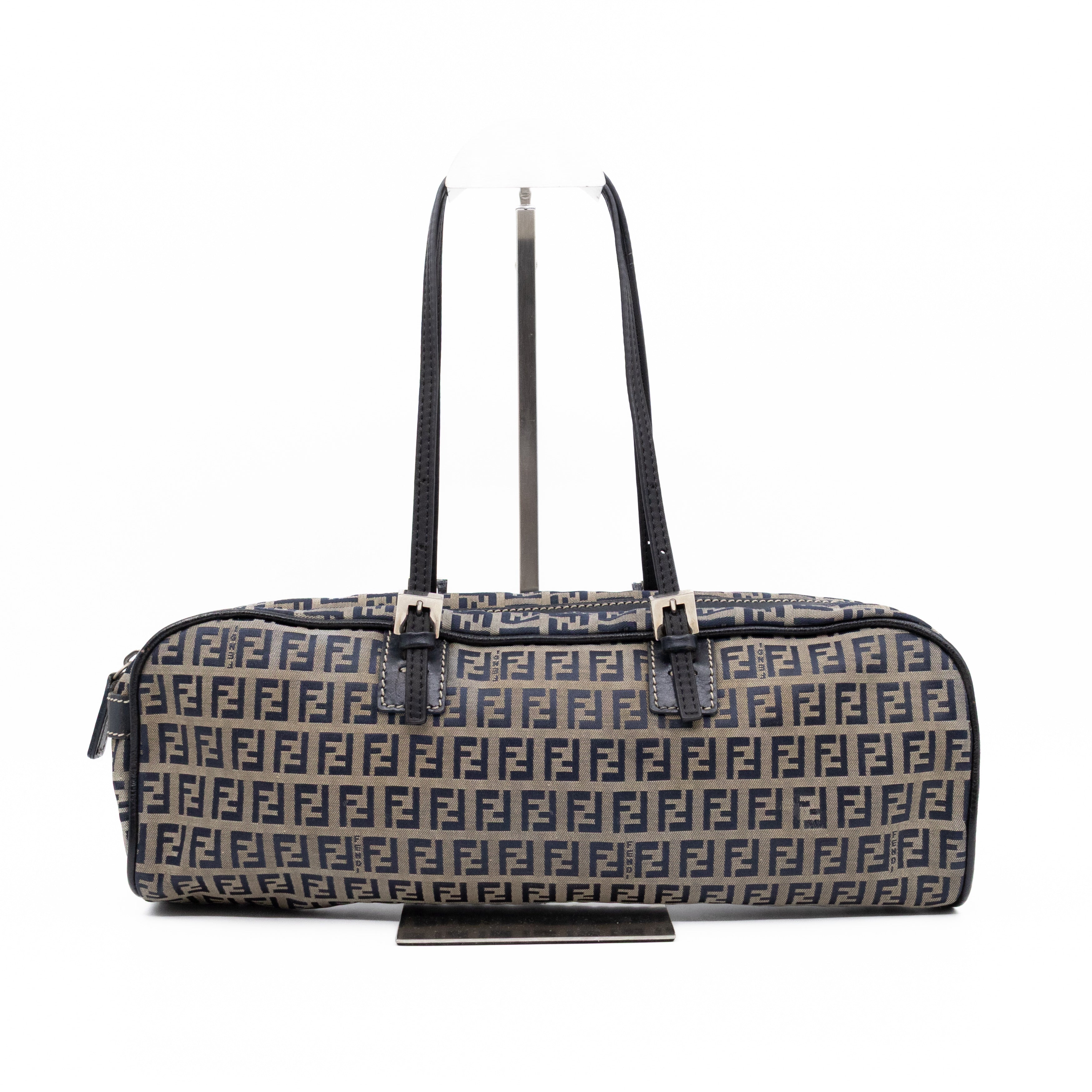 Zucchino Canvas Bag Grey & Navy