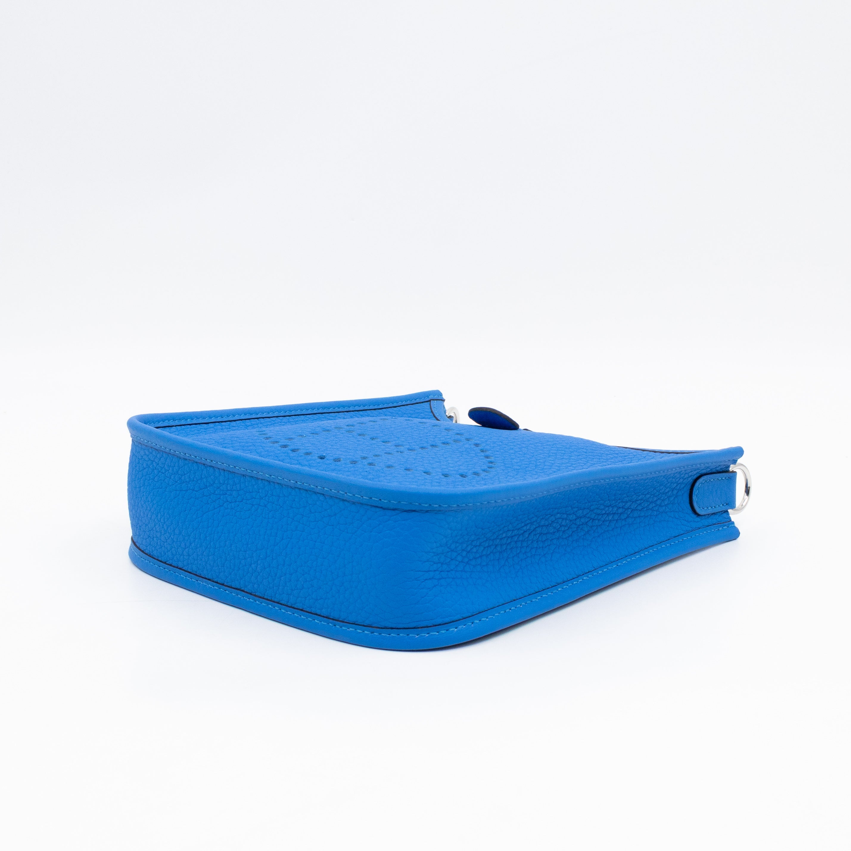 Evelyne 16 Mini Bleu Hydra Leather