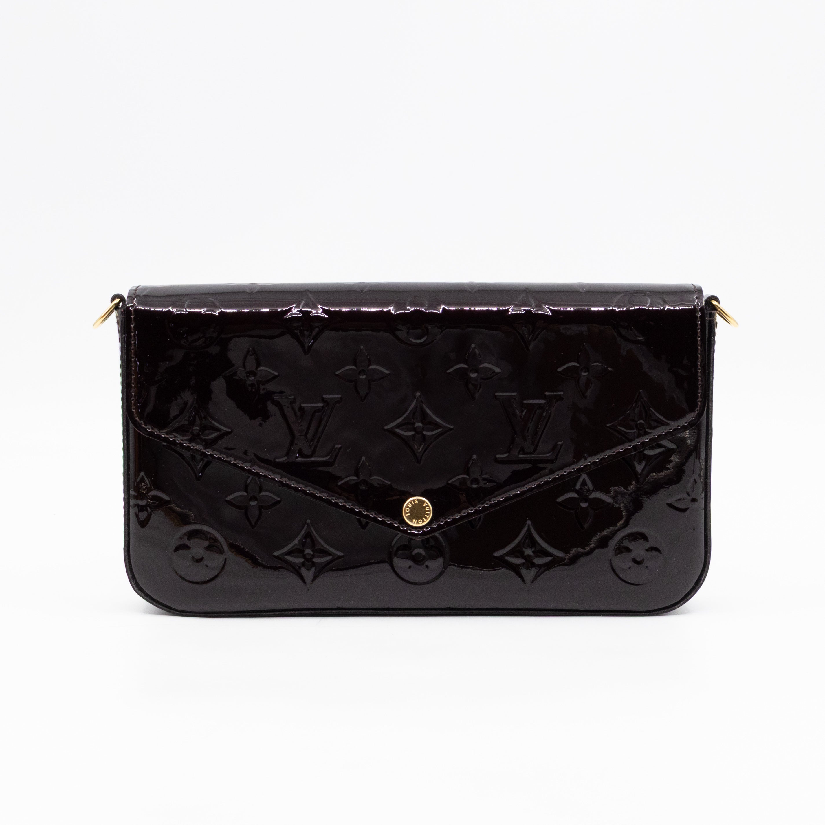 Pochette Felicie Vernis Amarante