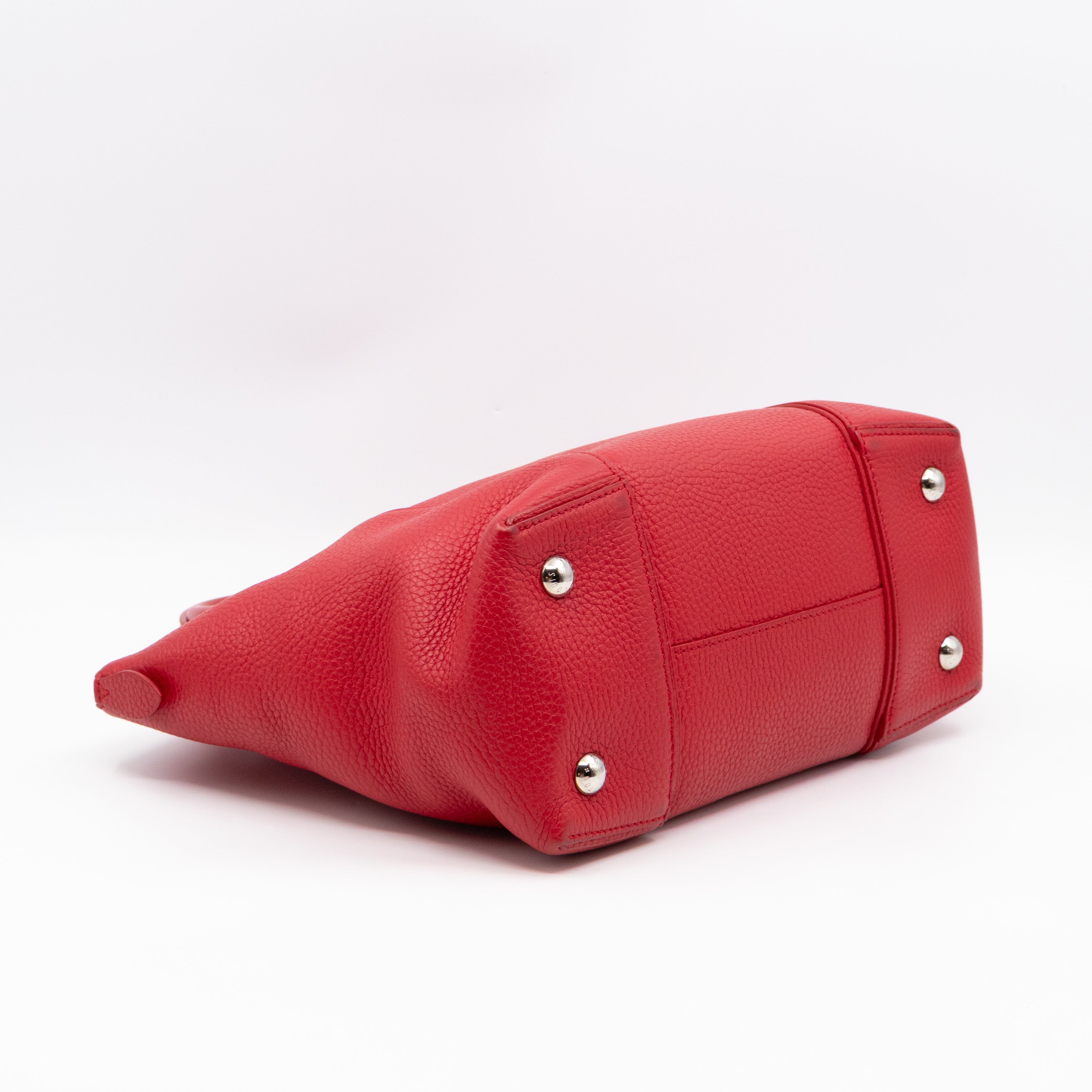 Soft Lockit PM Taurillon Leather Rubis