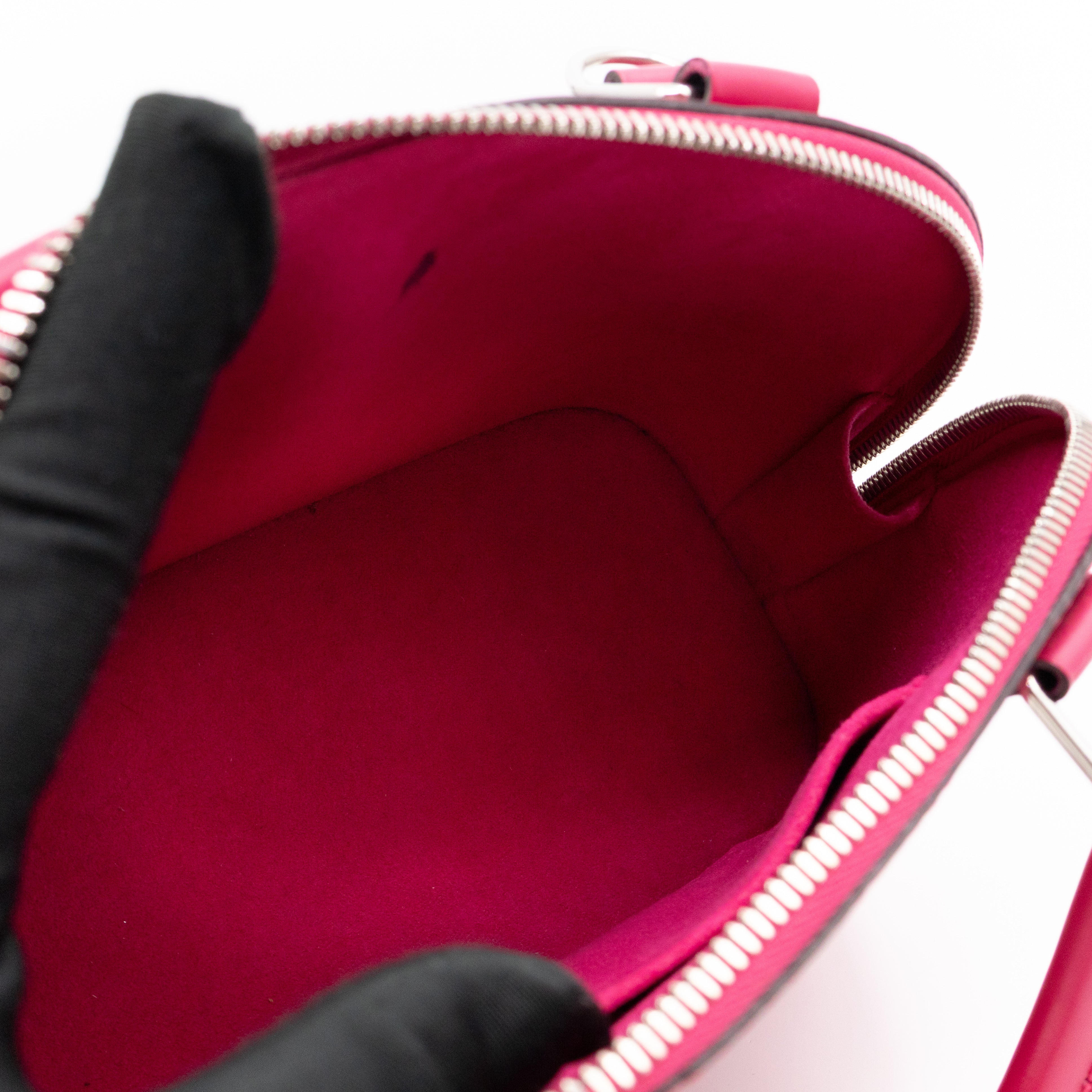 Alma BB Hot Pink Epi Leather