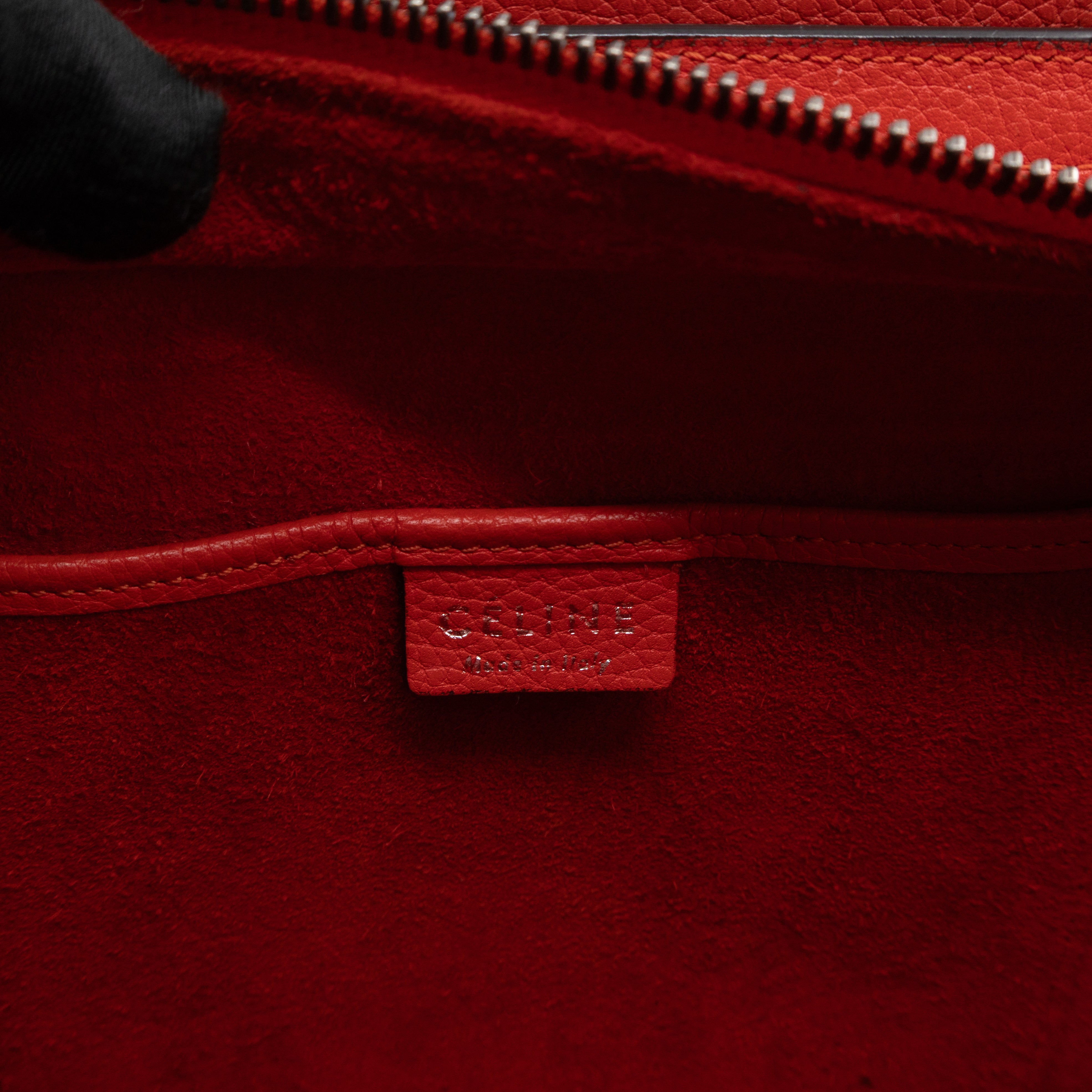 Nano Luggage Terracotta Leather