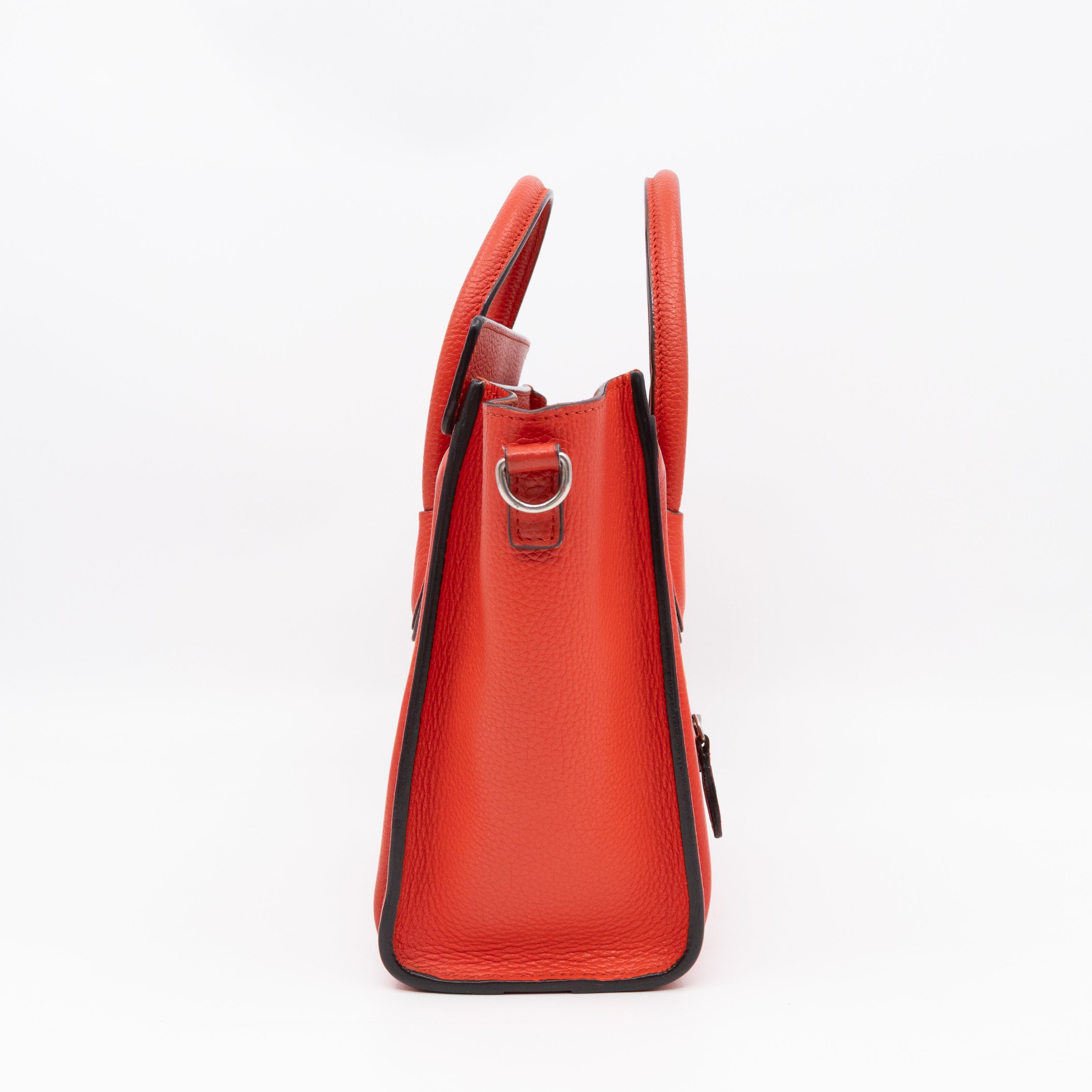 Nano Luggage Terracotta Leather
