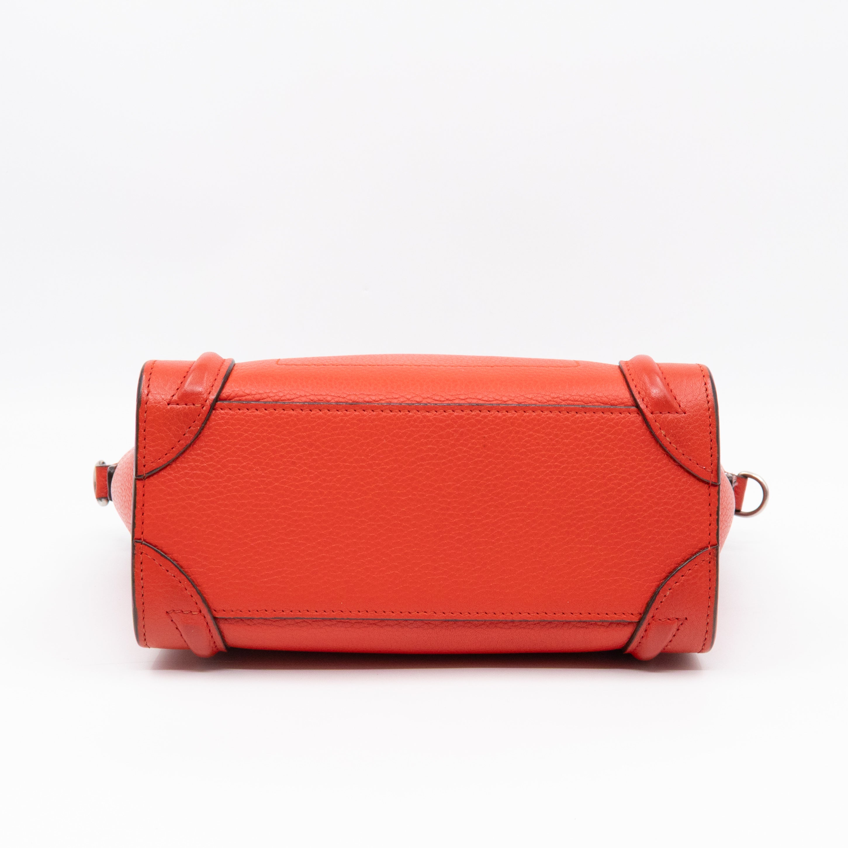 Nano Luggage Terracotta Leather