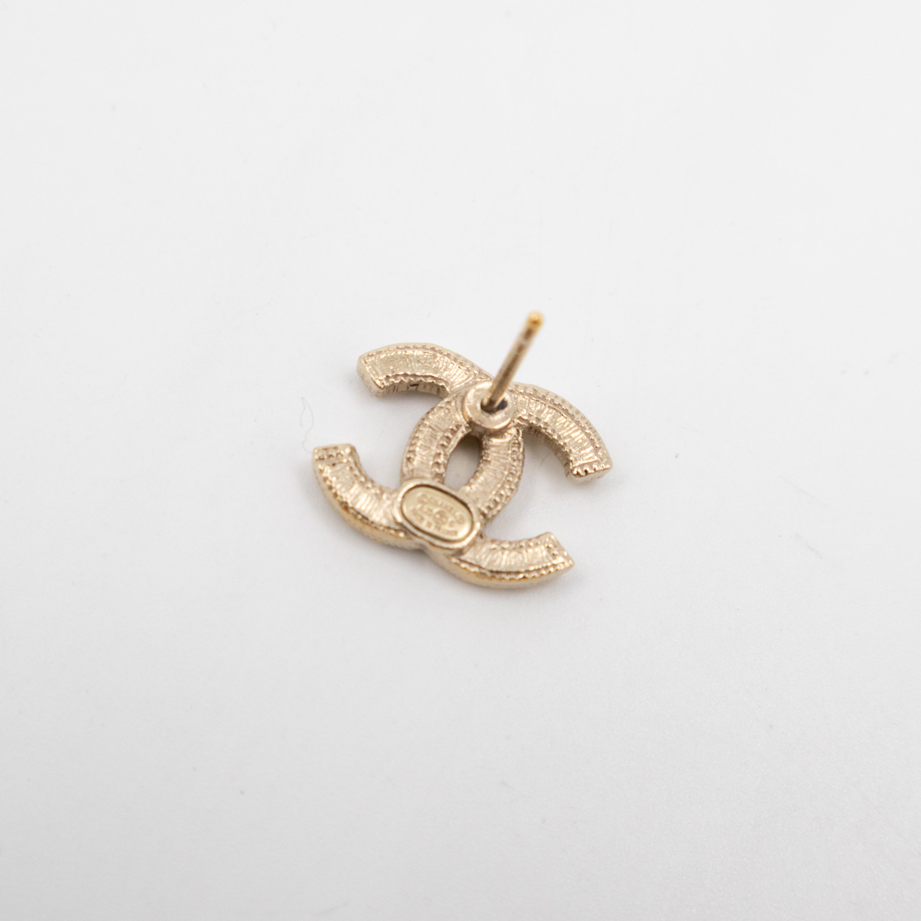 CC Crystal Earrings Gold