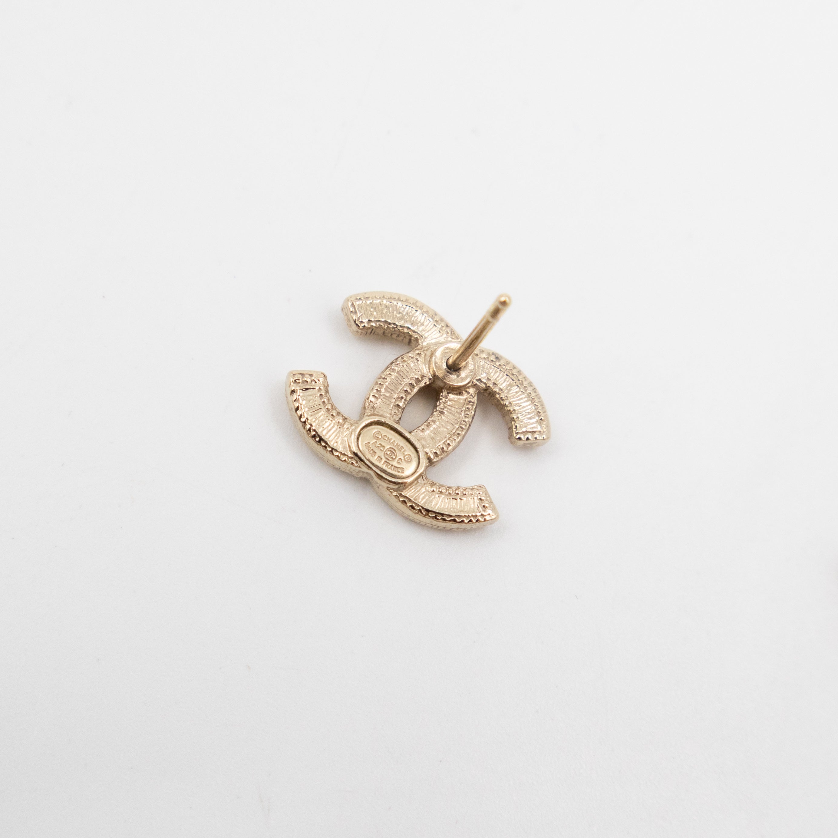 CC Crystal Earrings Gold