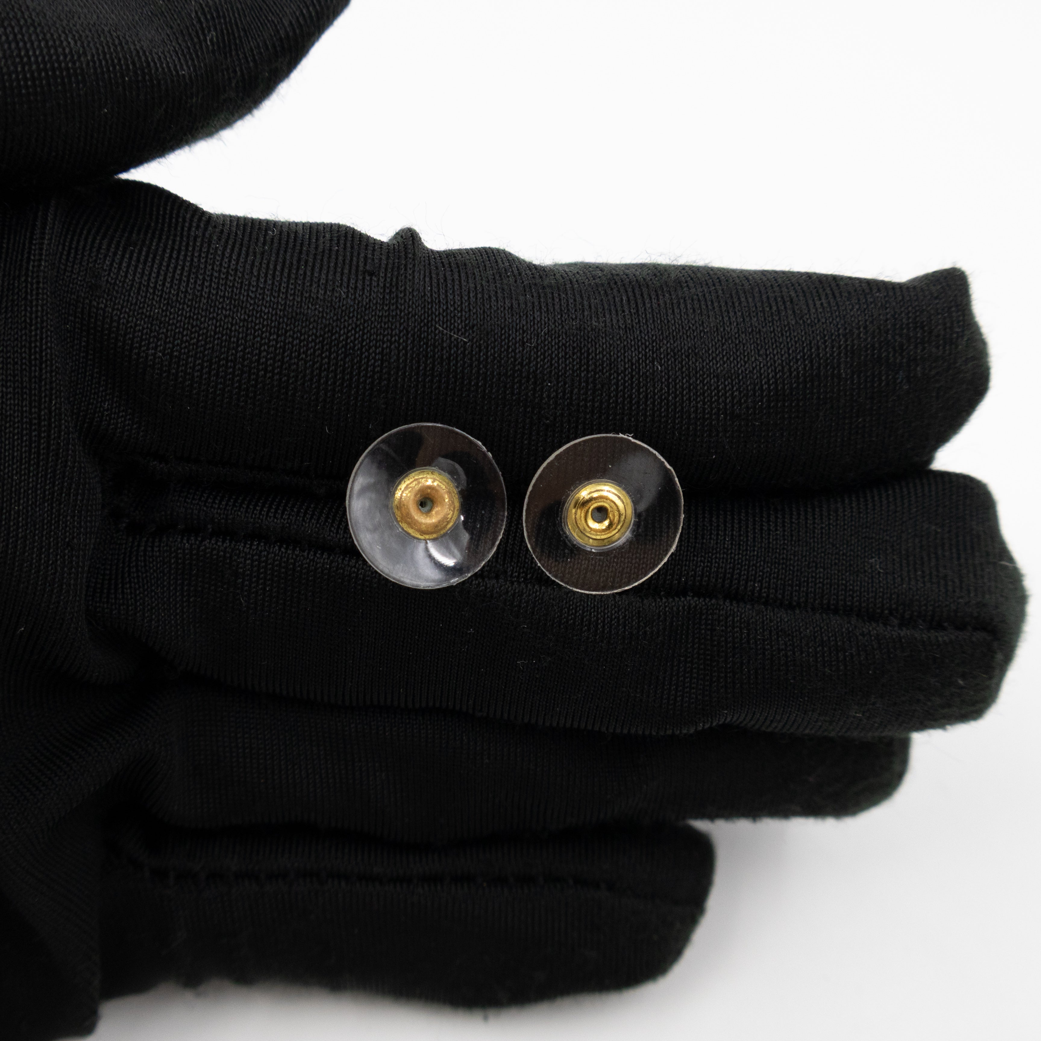 CC Crystal Earrings Gold