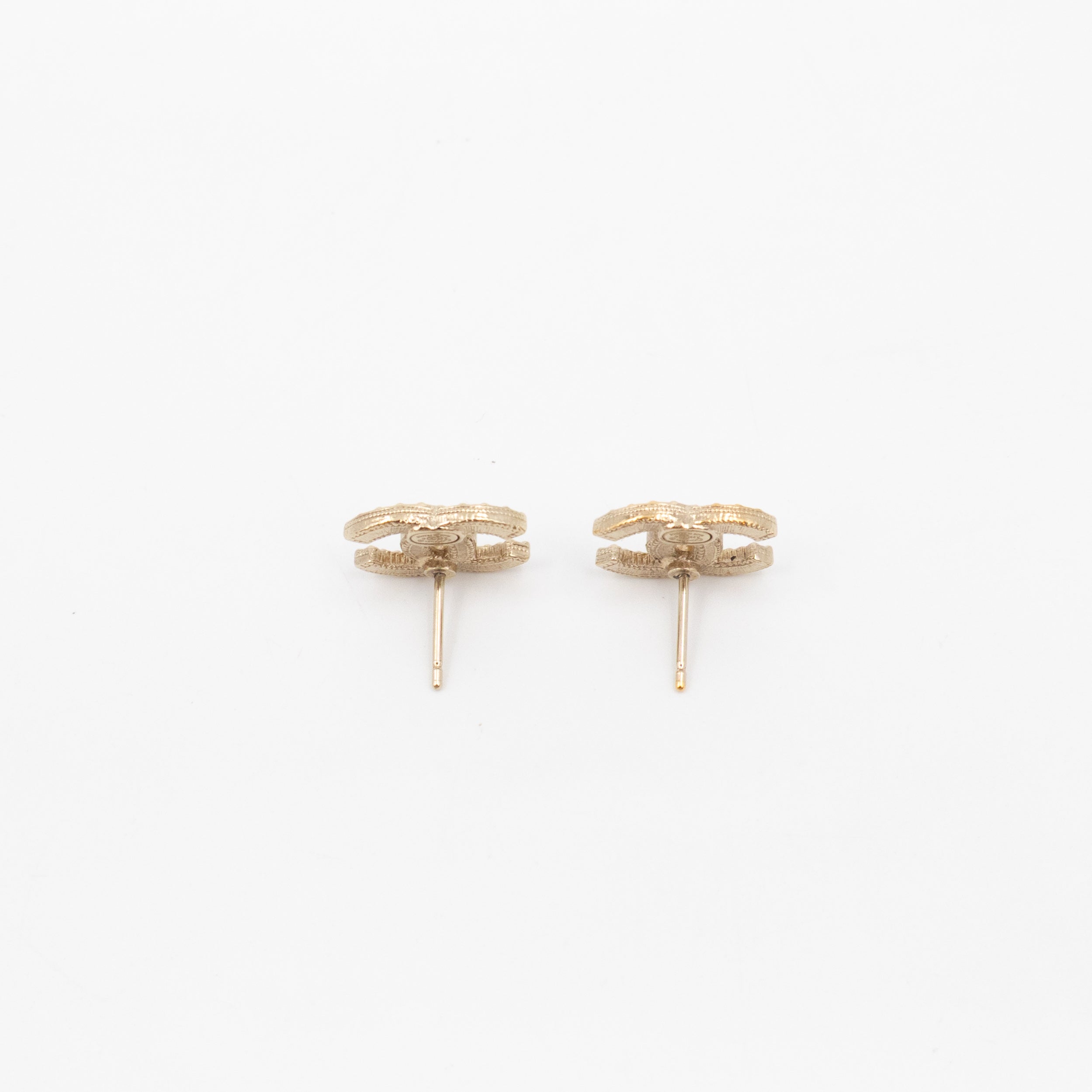 CC Crystal Earrings Gold