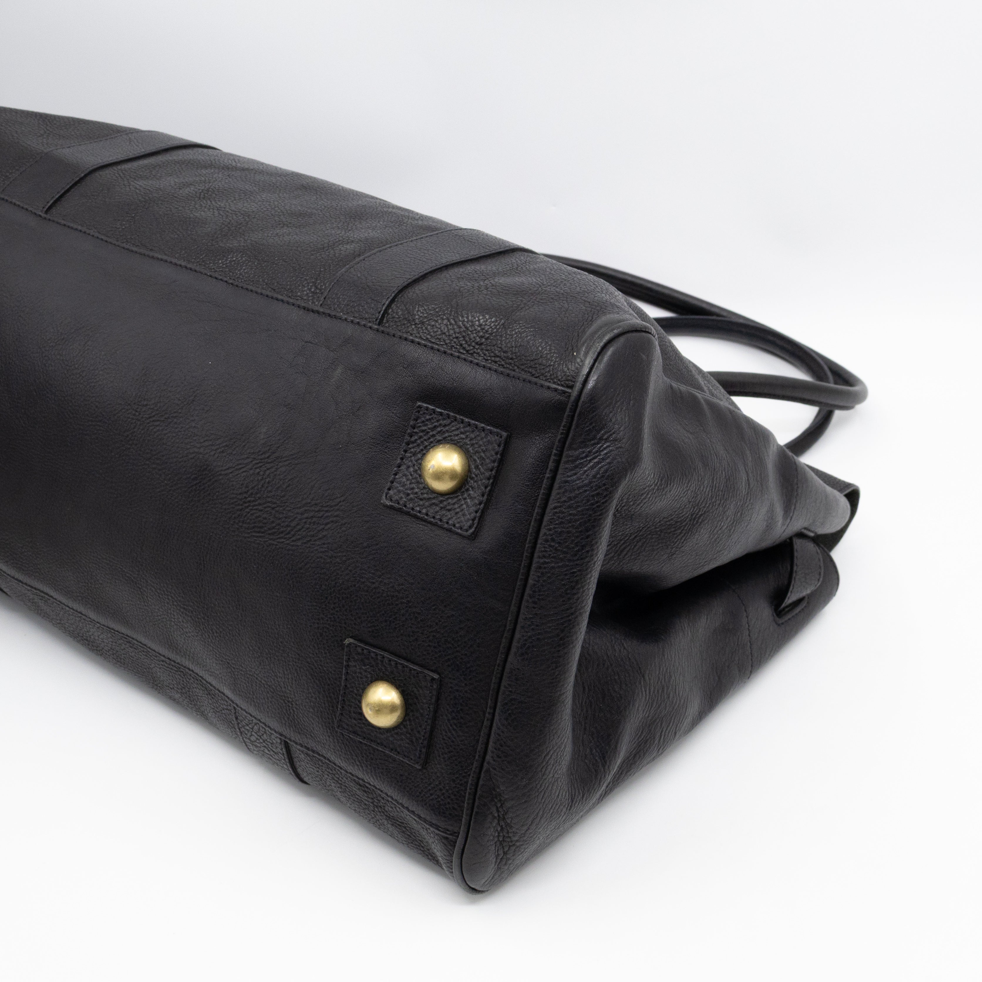 Piccadilly Bayswater Black Leather