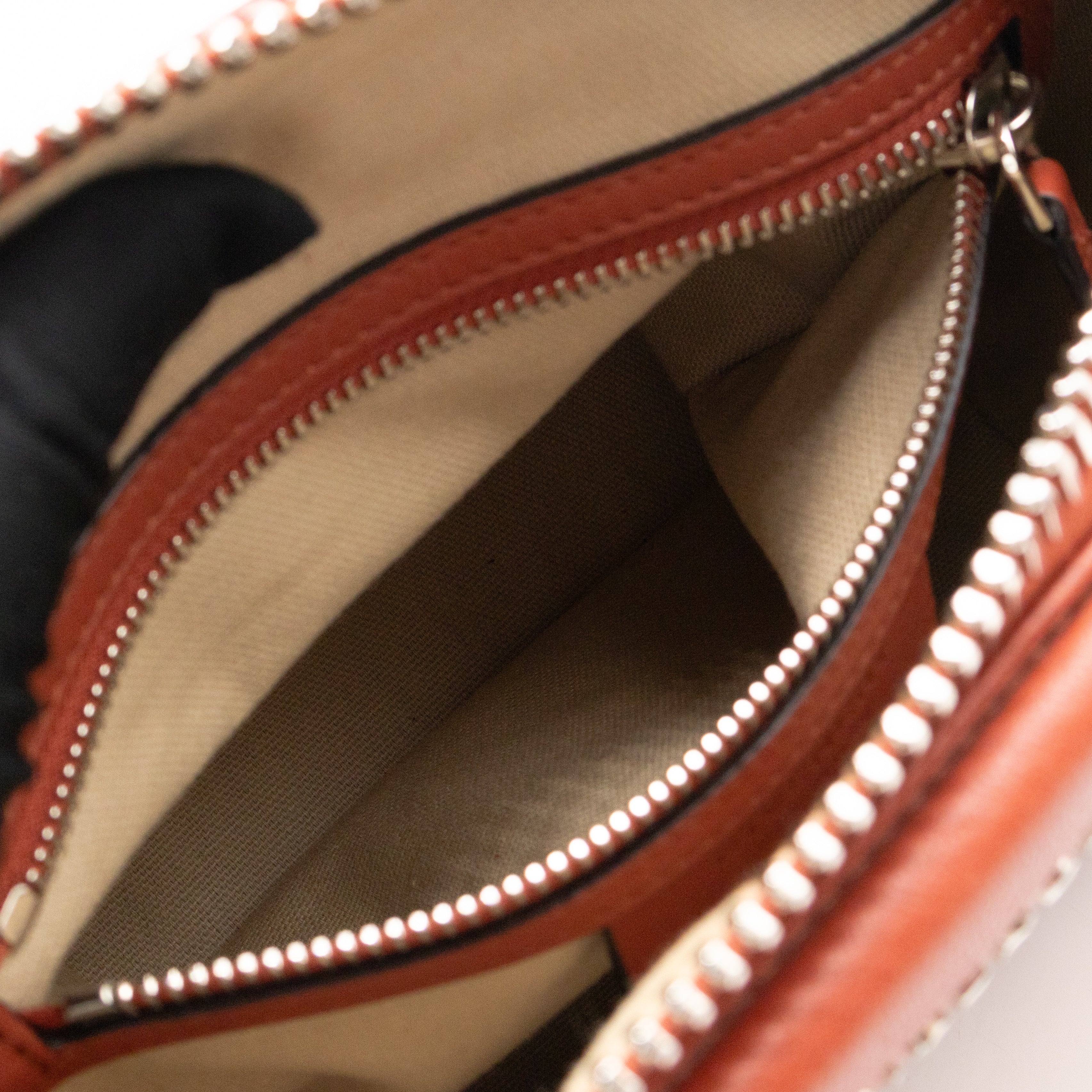 Antigona Mini Paprika Grained Leather