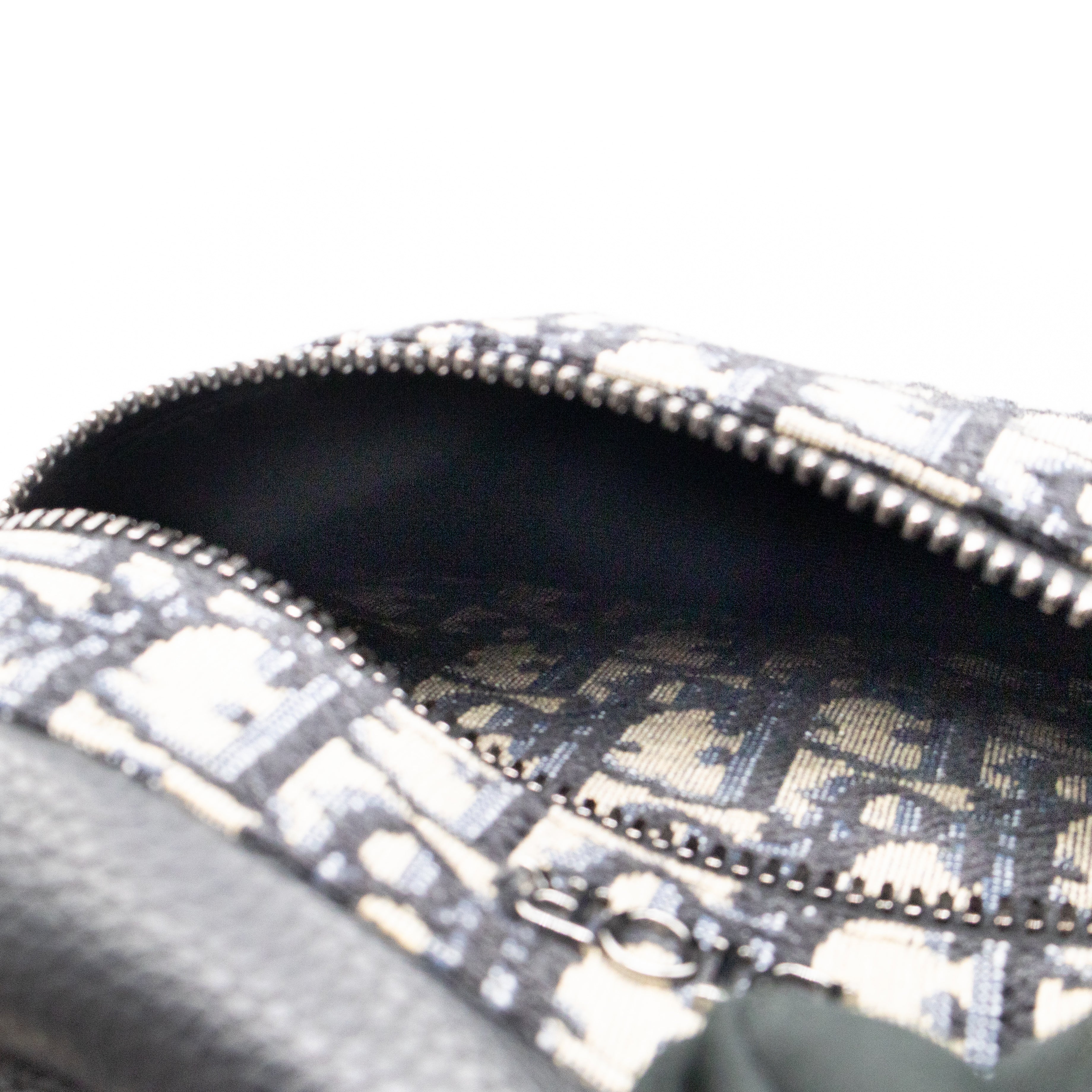 Small Rider Backpack Beige & Black Oblique Jacquard