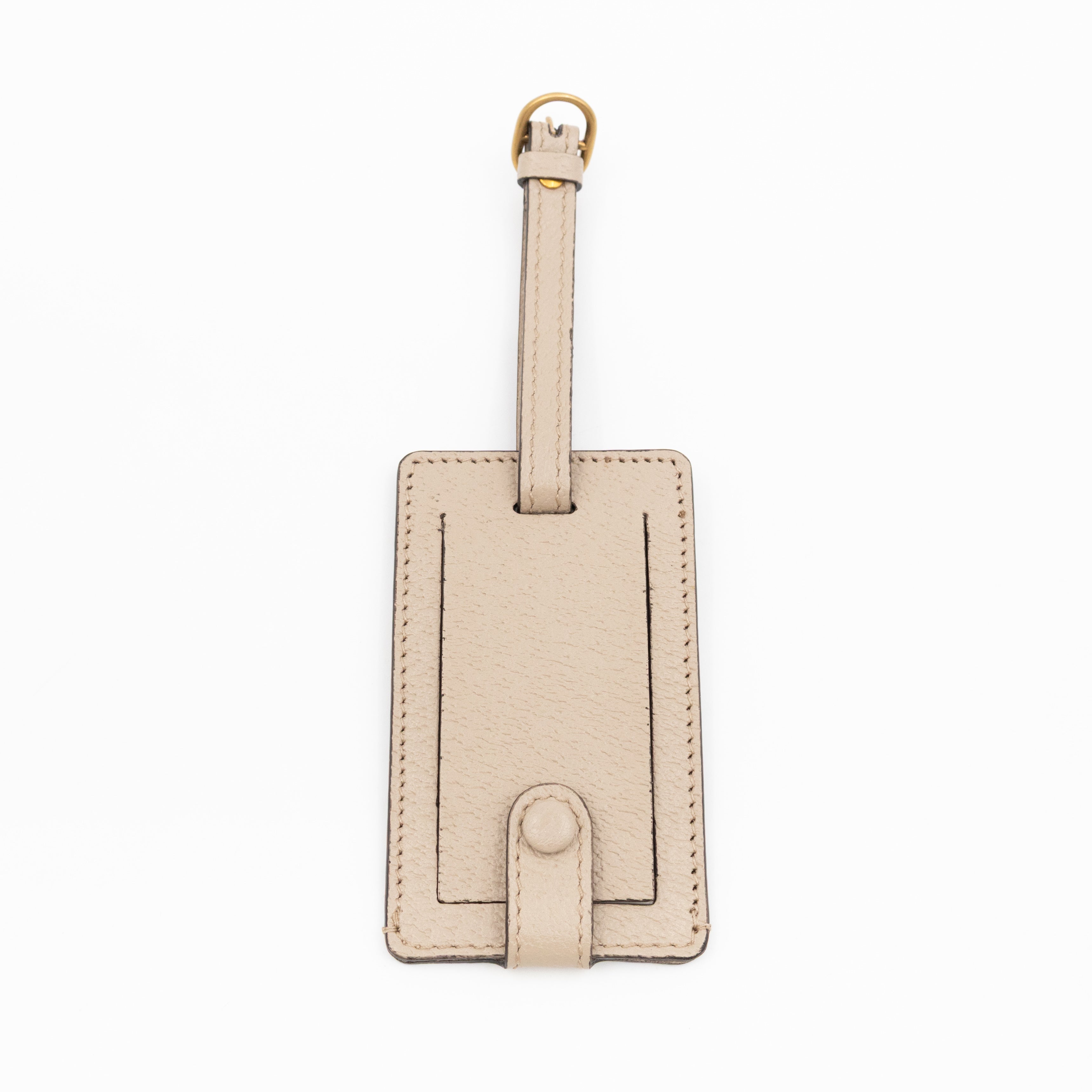 Savoy Medium Duffle Bag GG Supreme Beige Leather