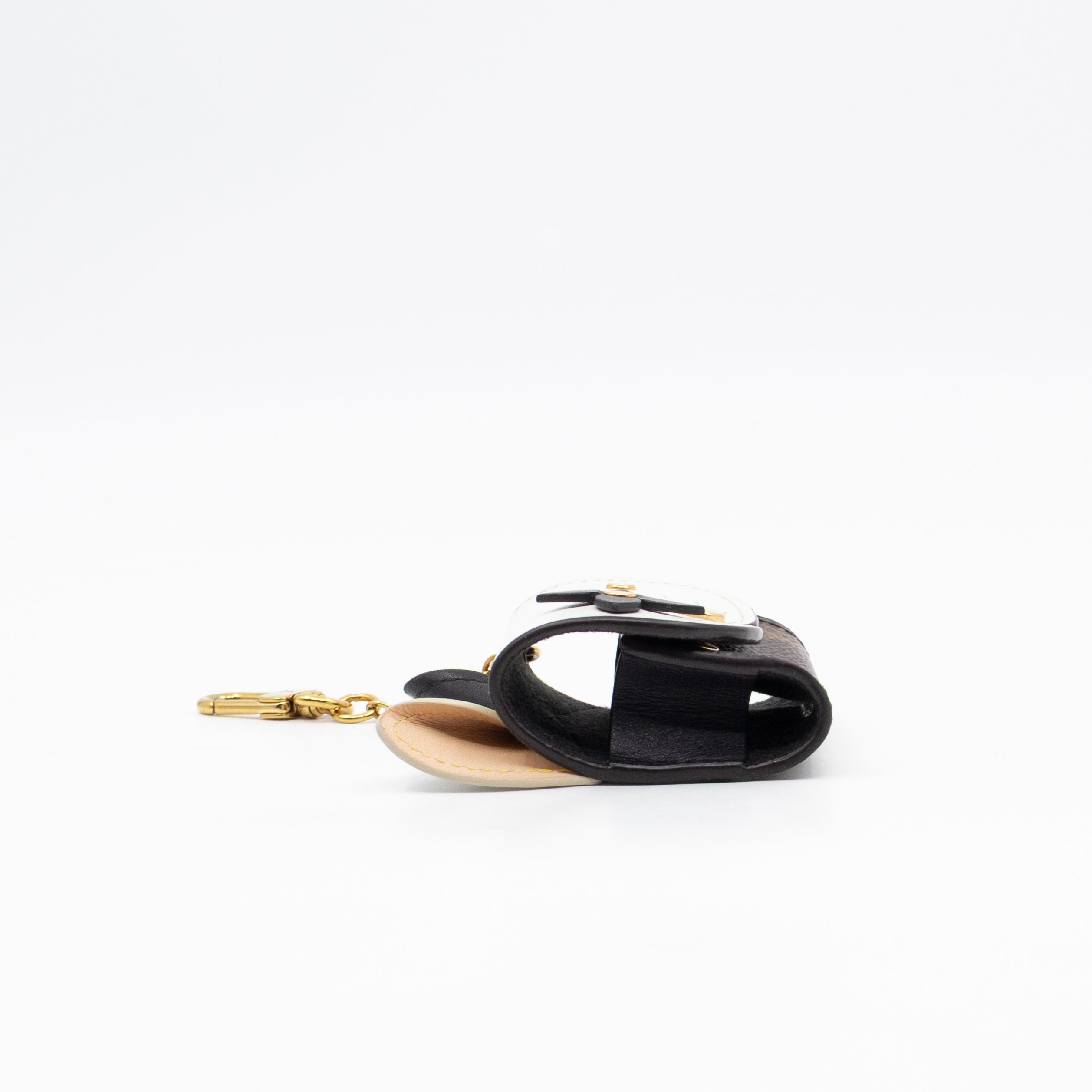 Earpods Case Cat Monogram White Leather