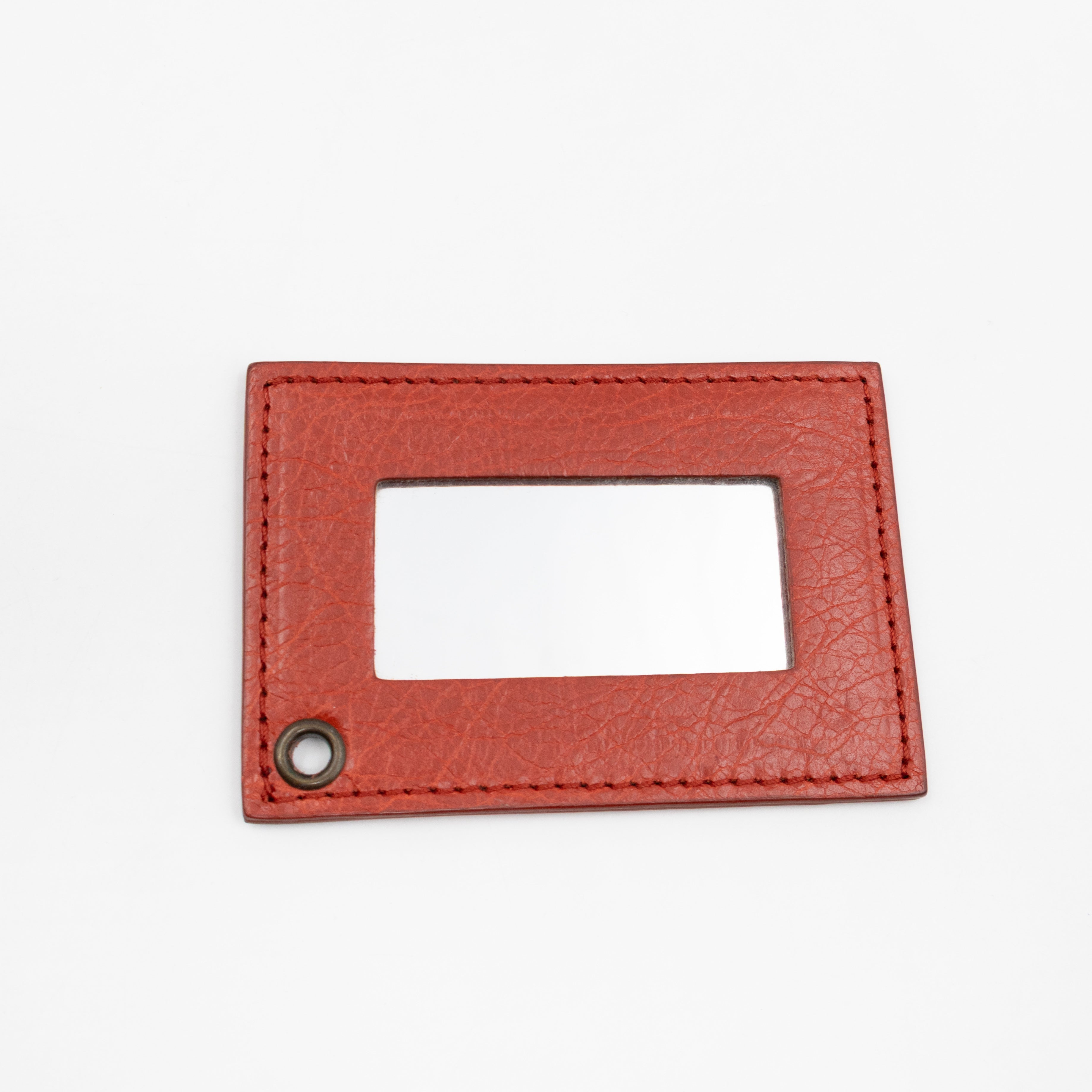 Envelope Clutch Orange Leather