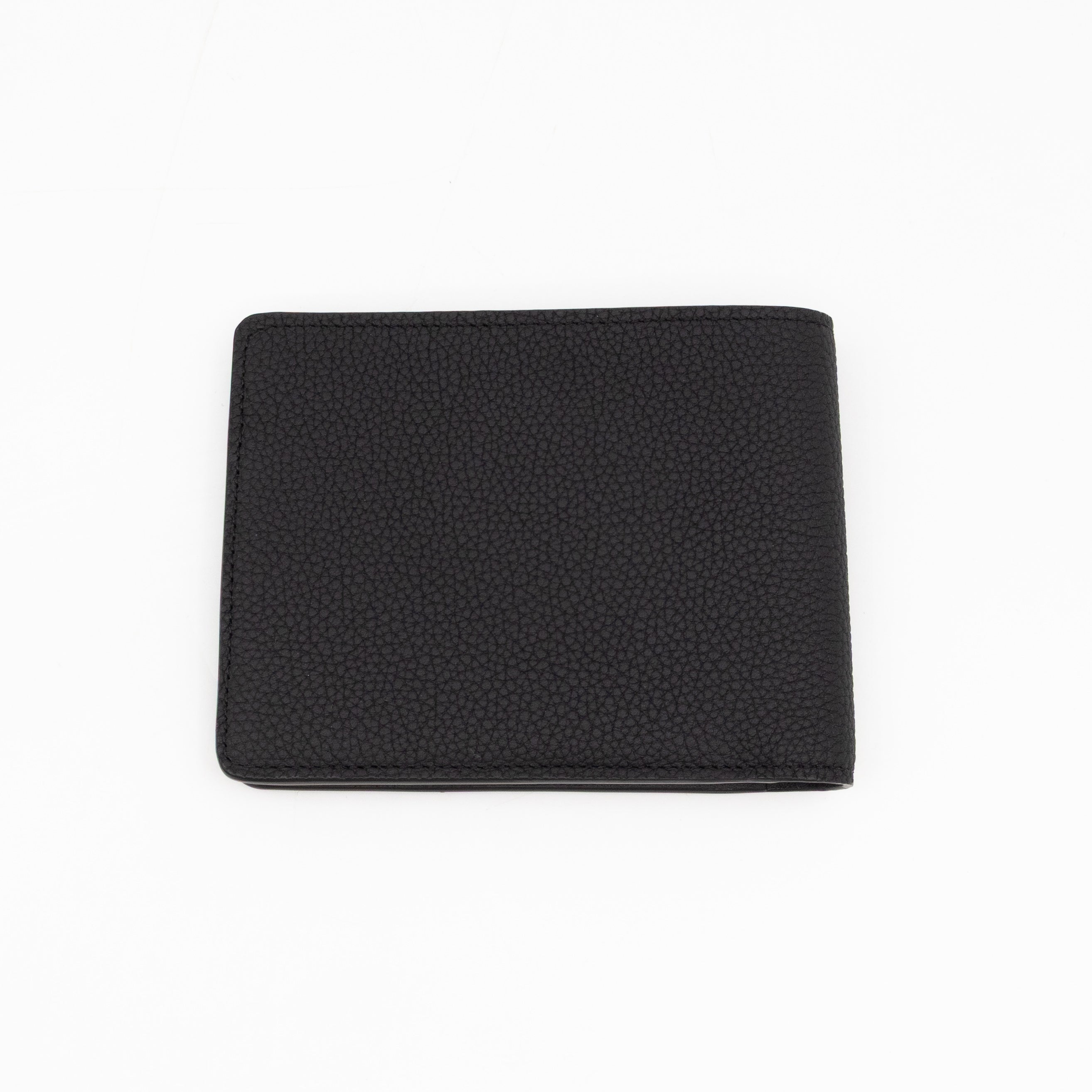 Multiple Wallet Aerogram Black Leather