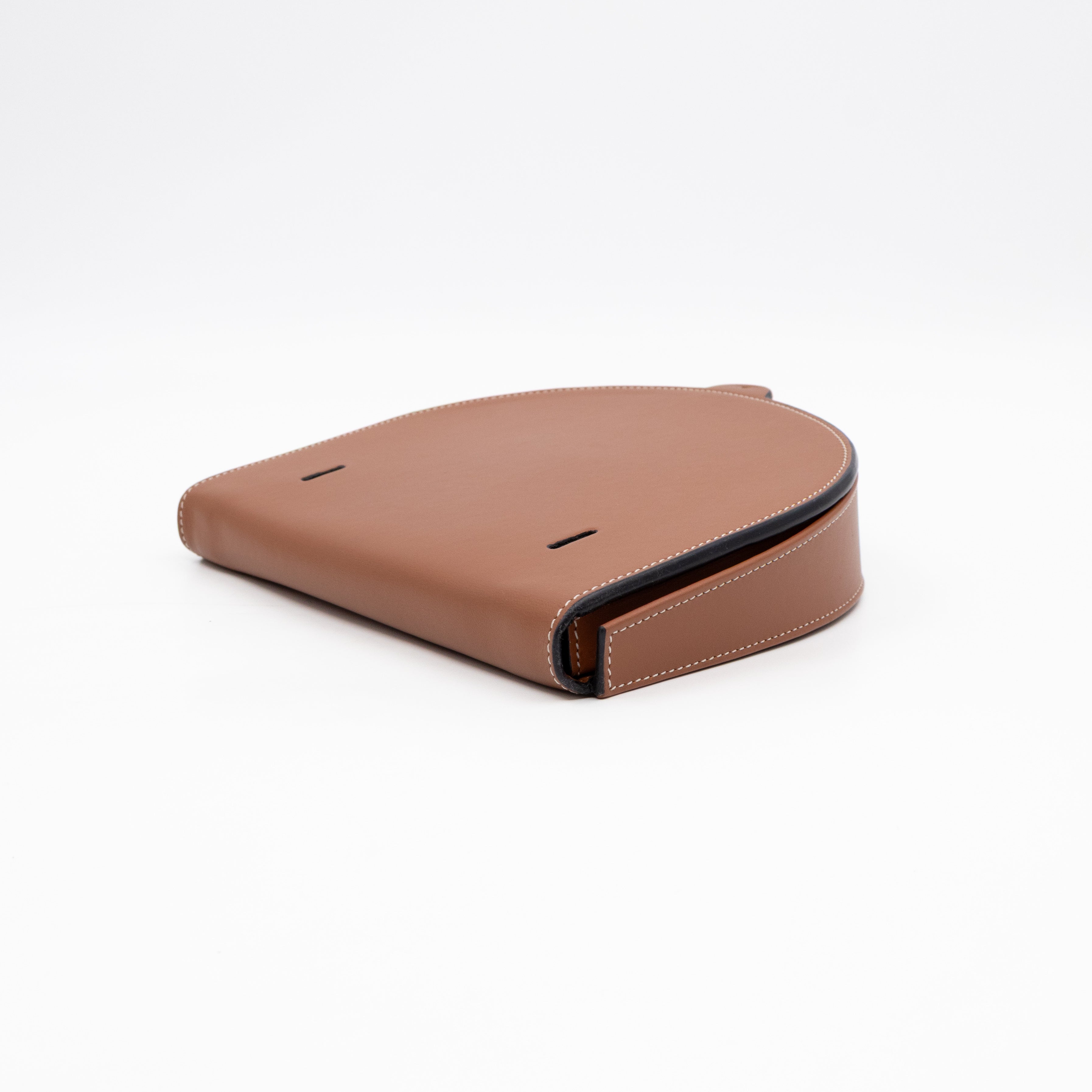 Heel Bag Brown Leather