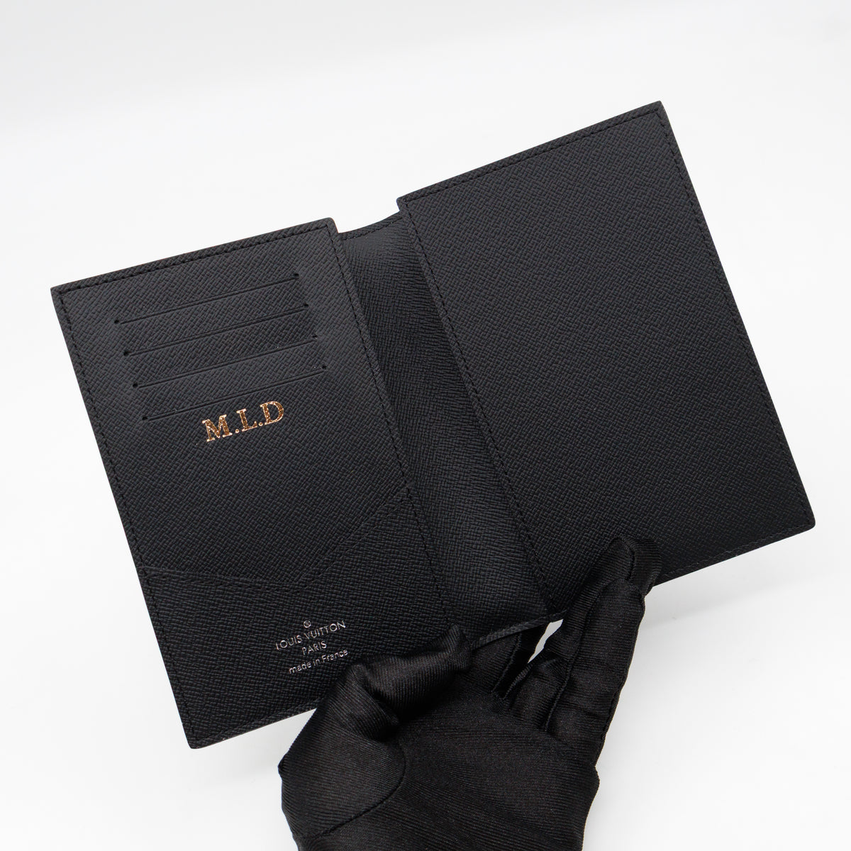 Passport Cover Damier Graphite