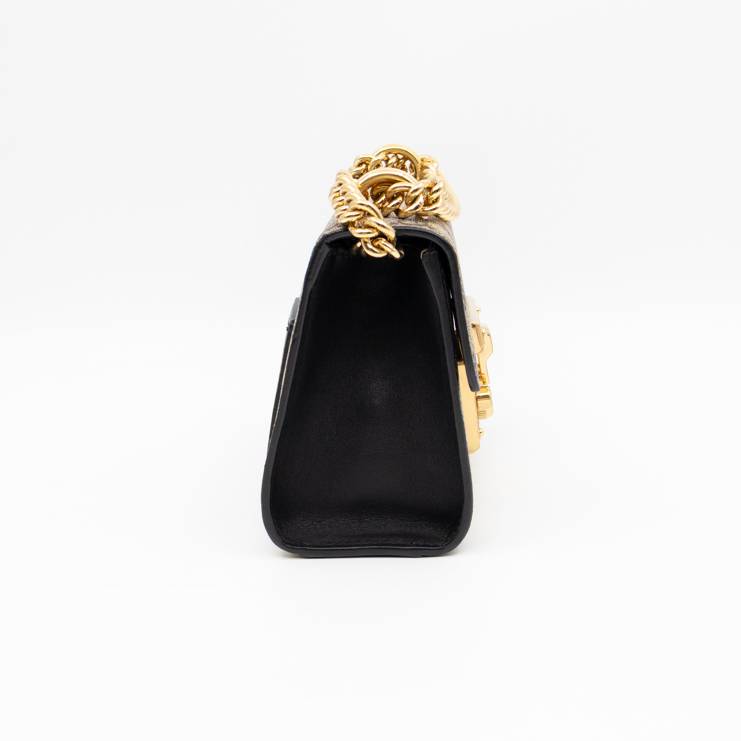 Padlock Flap Bag Small GG Supreme Bees