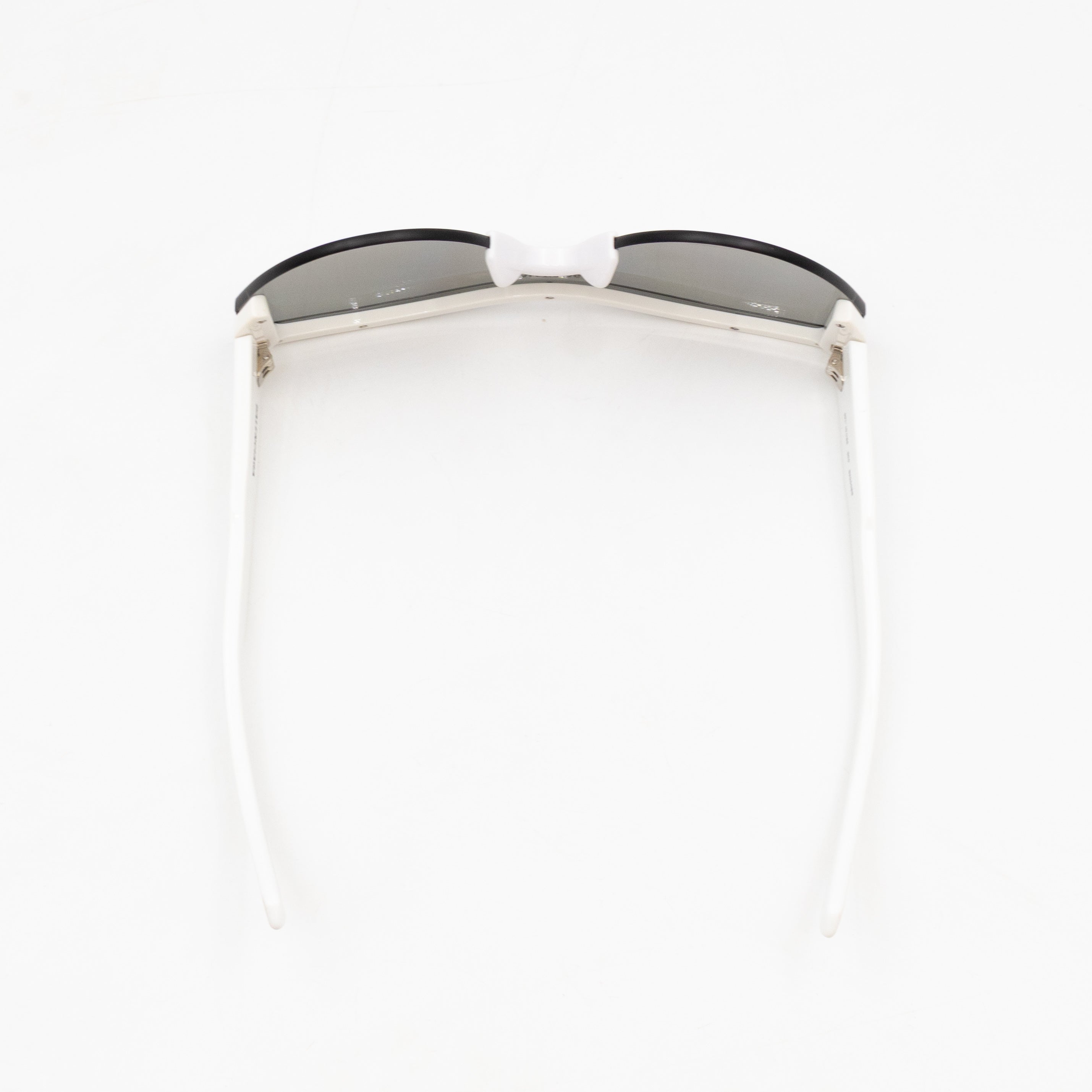 Ski Cat-eye Sunglasses White & Grey