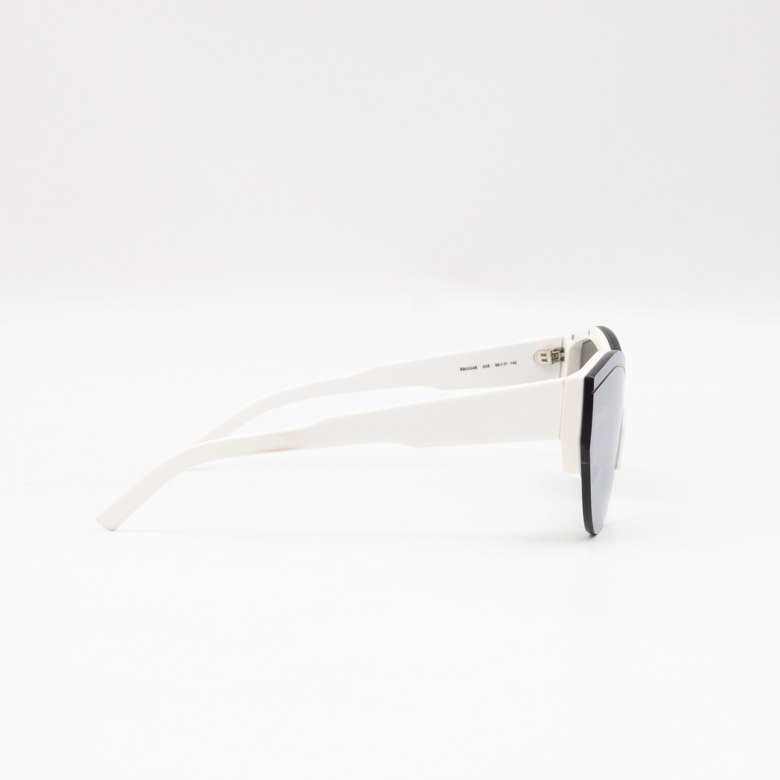 Ski Cat-eye Sunglasses White & Grey