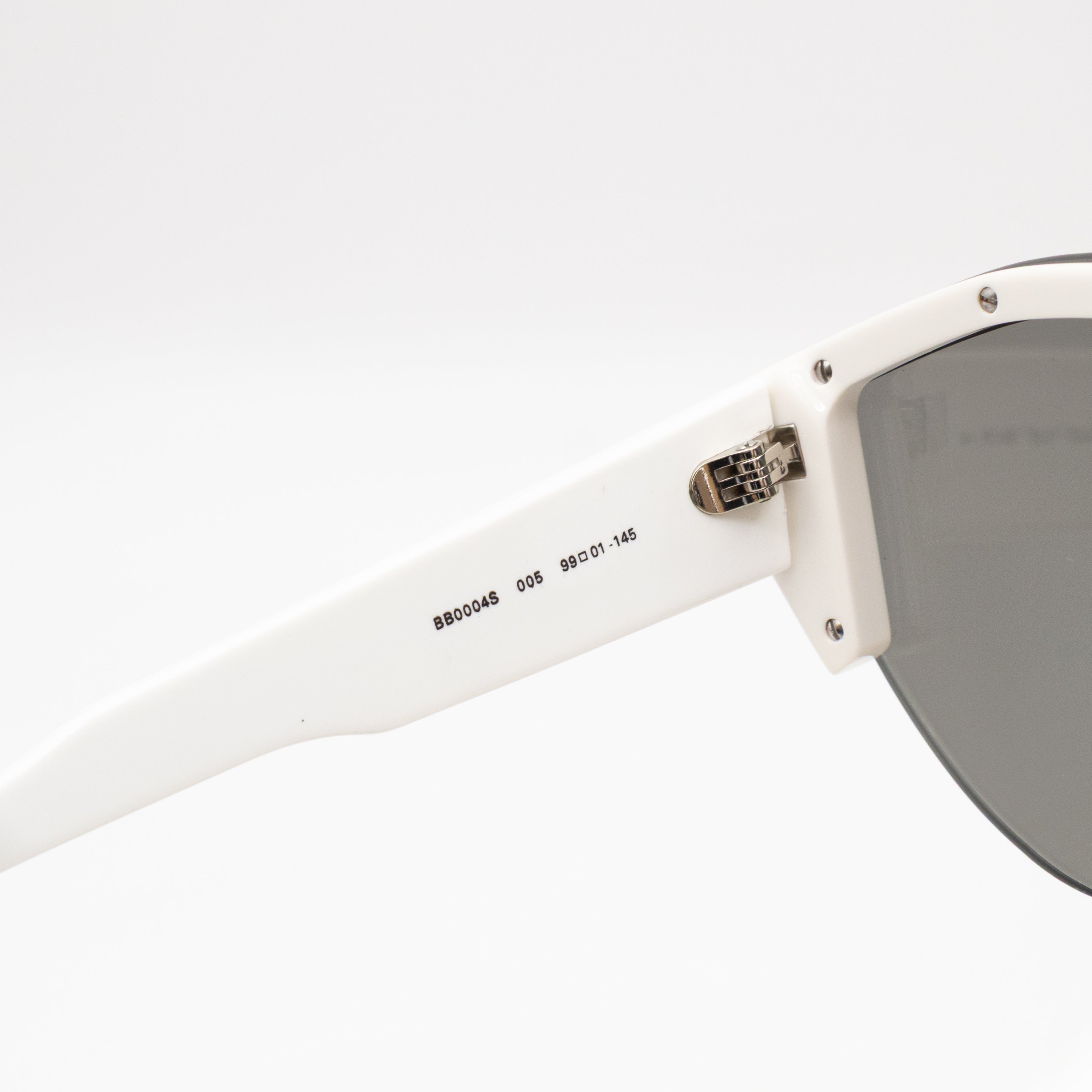 Ski Cat-eye Sunglasses White & Grey
