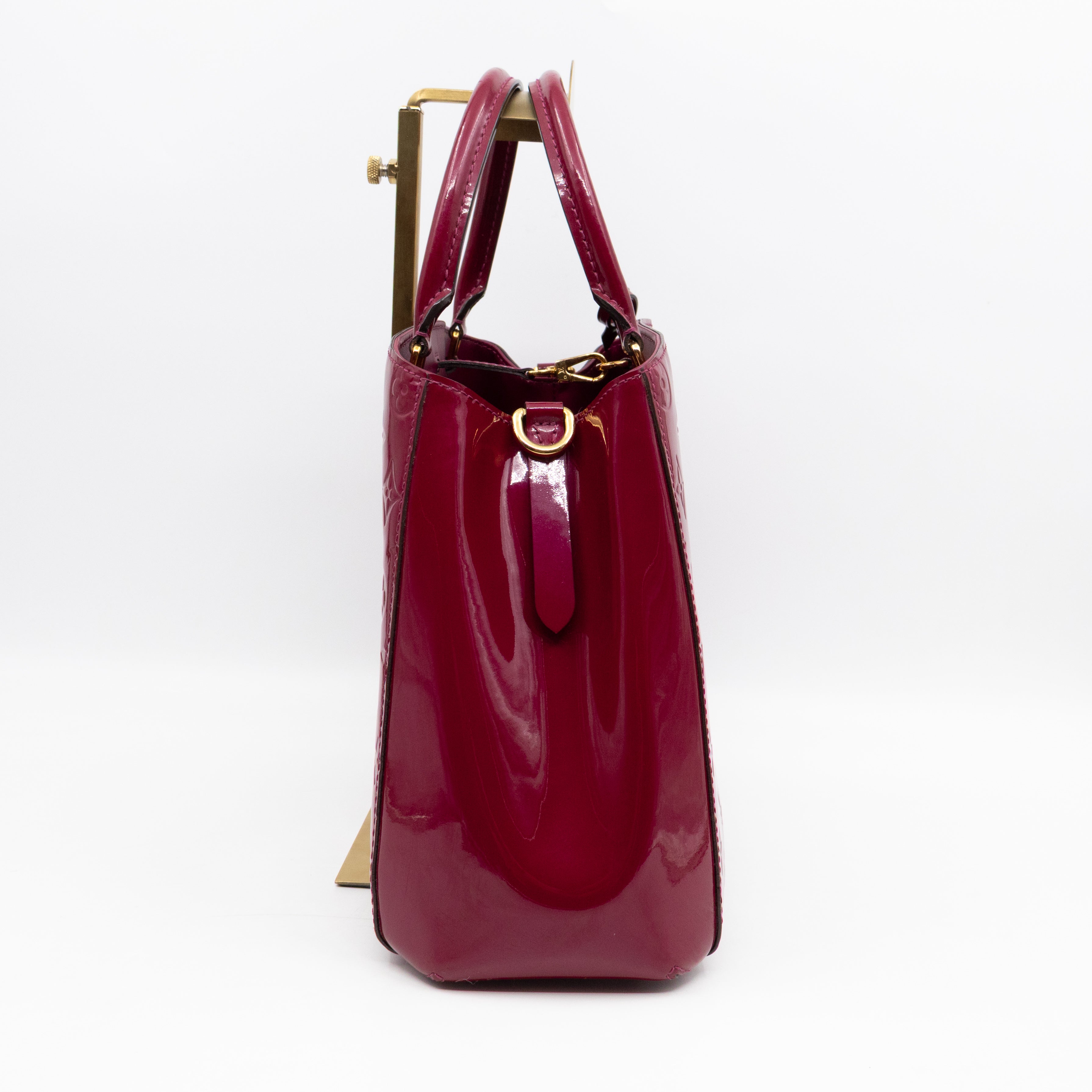 Montaigne MM Fuchsia Vernis