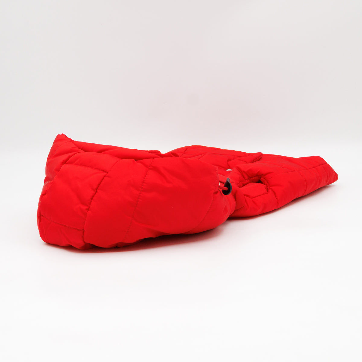 Puffer Pet Coat With Hood Re-Nylon Red