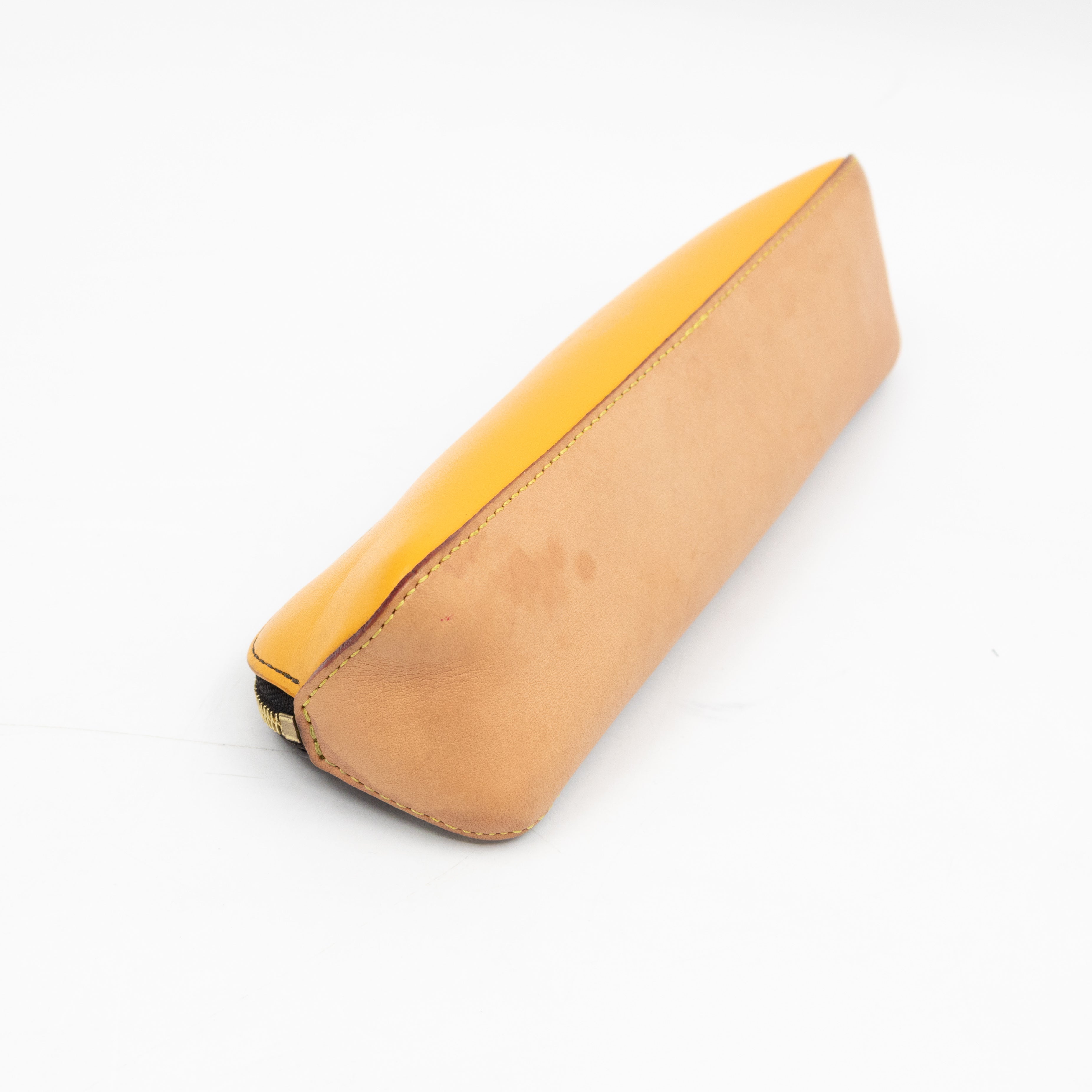 Elizabeth Pencil Case Christmas Animation NYC Monogram Yellow