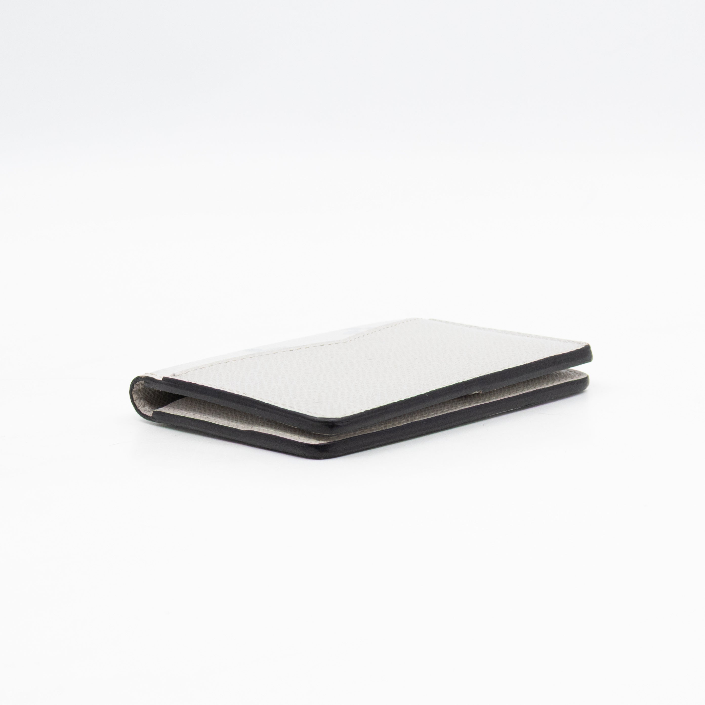 Pocket Organizer White Taigarama Leather