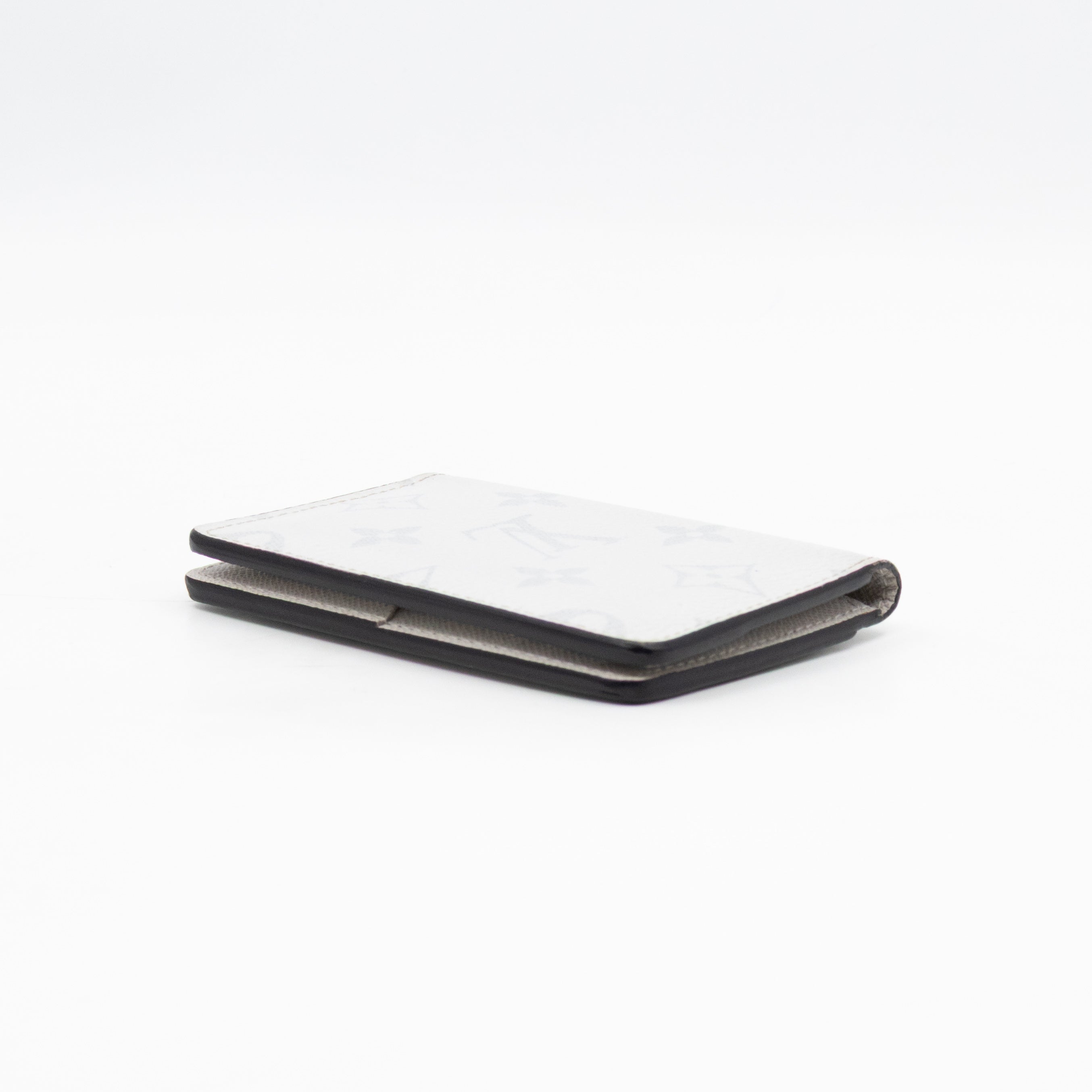 Pocket Organizer White Taigarama Leather