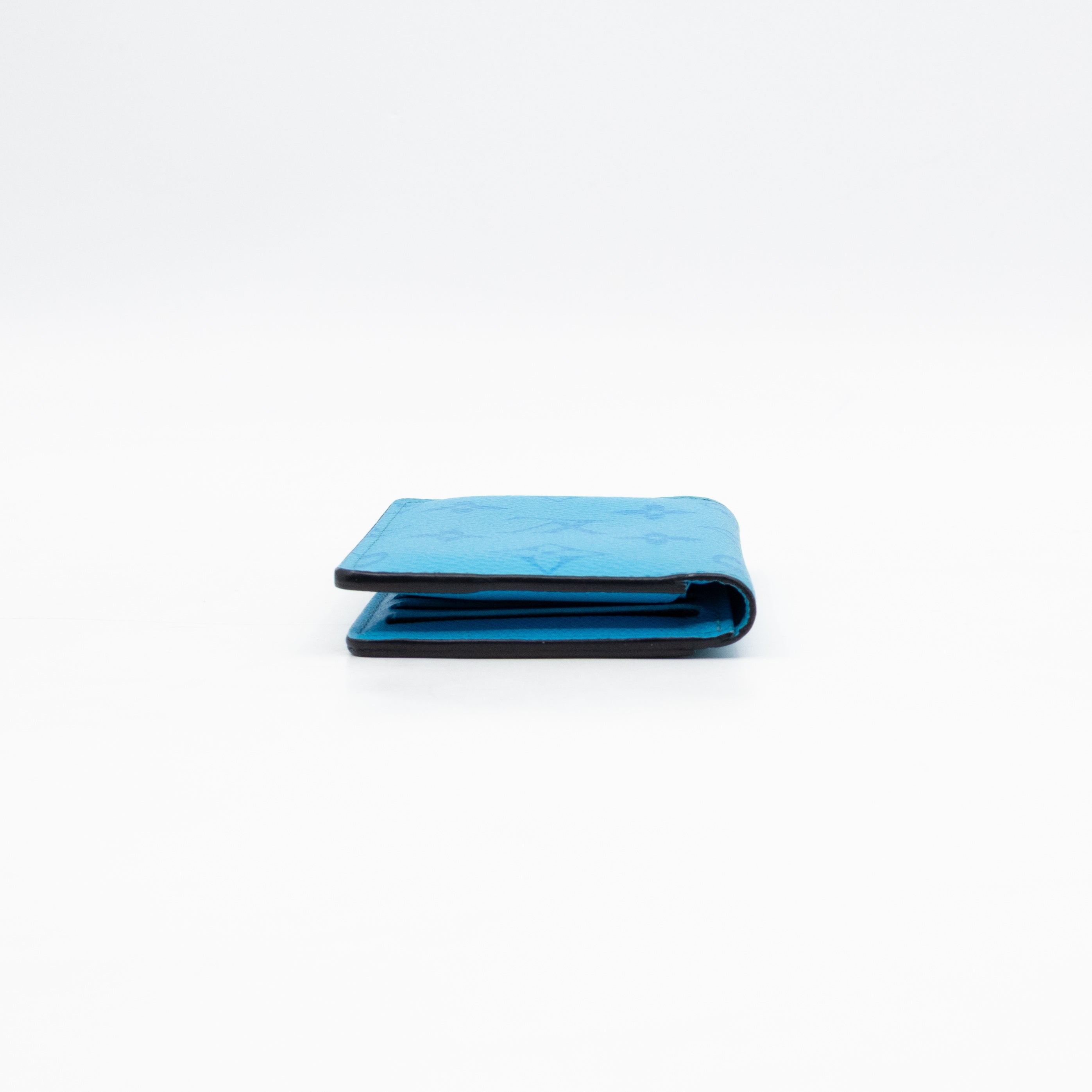 Pocket Organizer Denim Blue Taigarama Leather