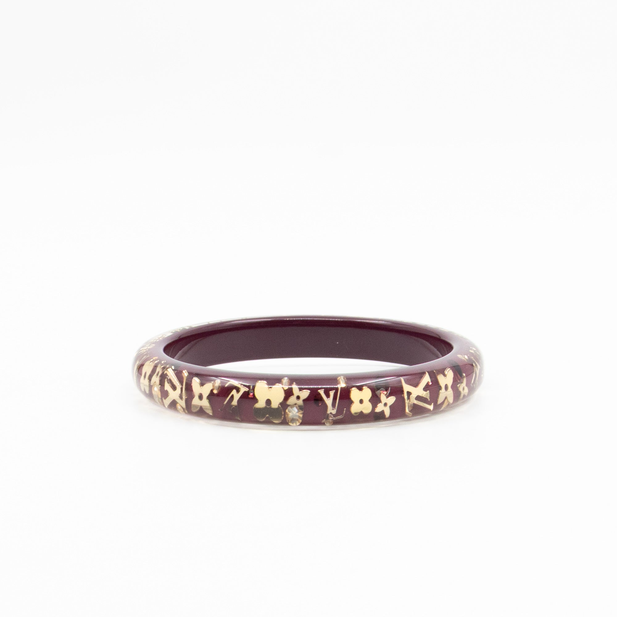 Inclusion Bracelet S+ Burgundy Gold