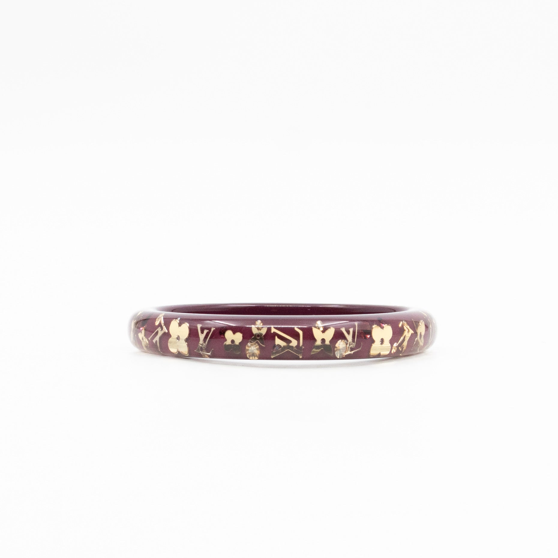 Inclusion Bracelet S+ Burgundy Gold