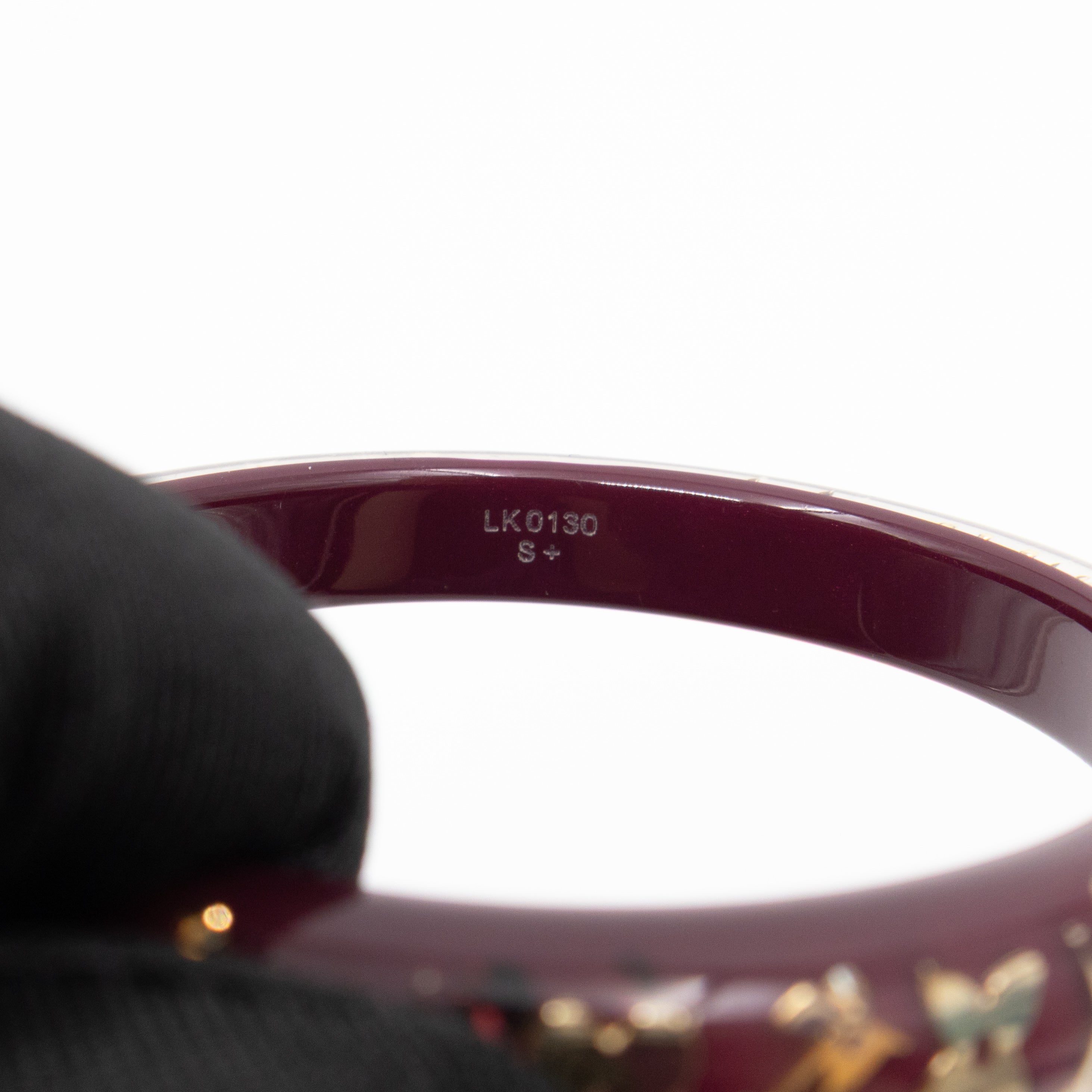 Inclusion Bracelet S+ Burgundy Gold