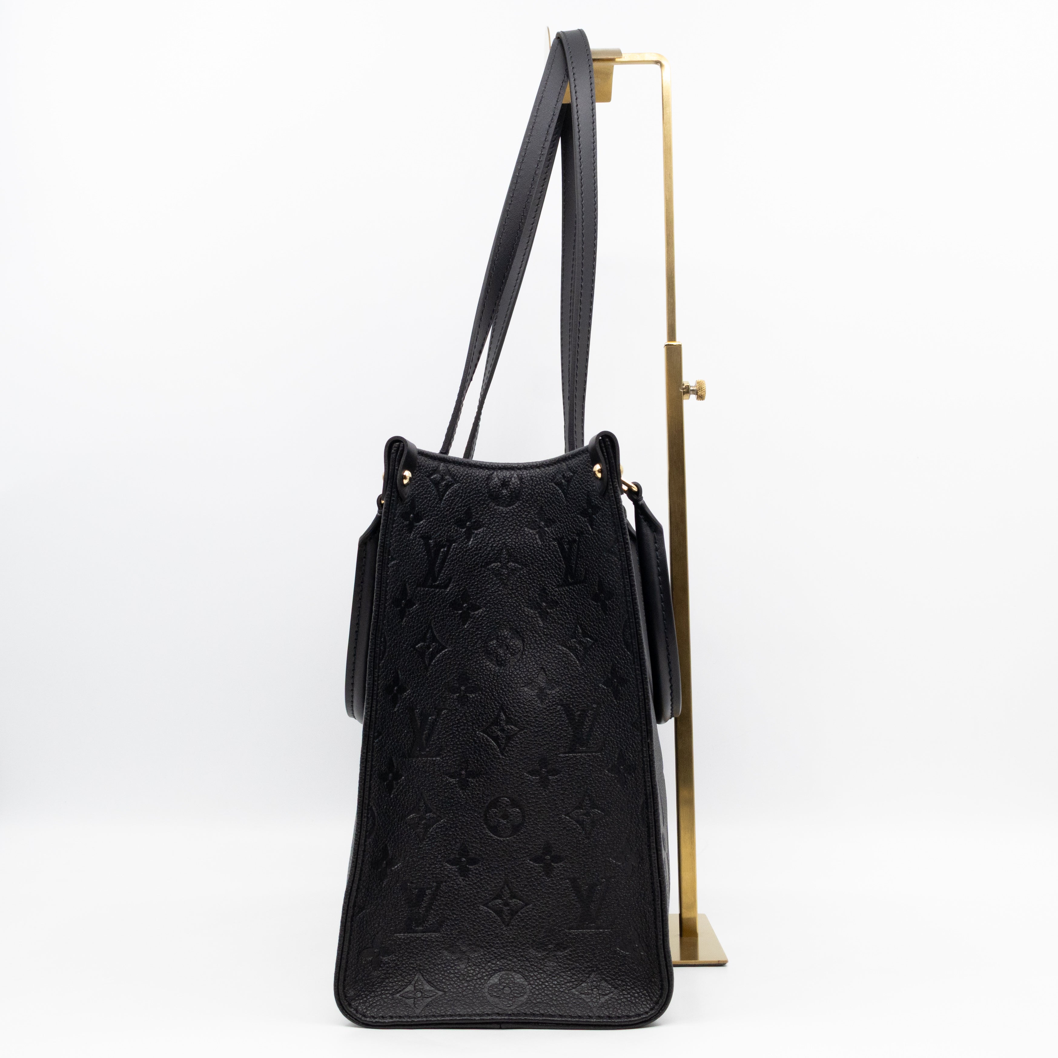 Onthego MM Black Monogram Empreinte