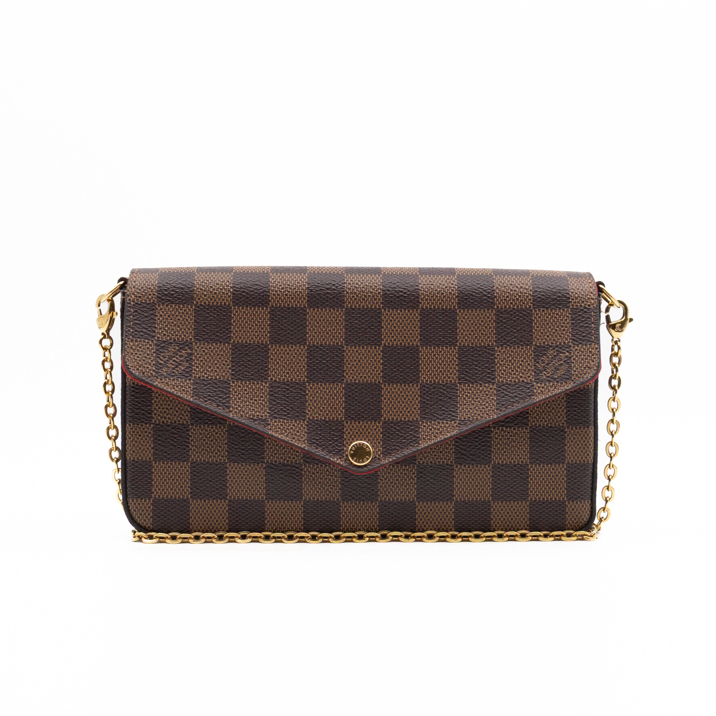 Pochette Felicie Damier Ebene