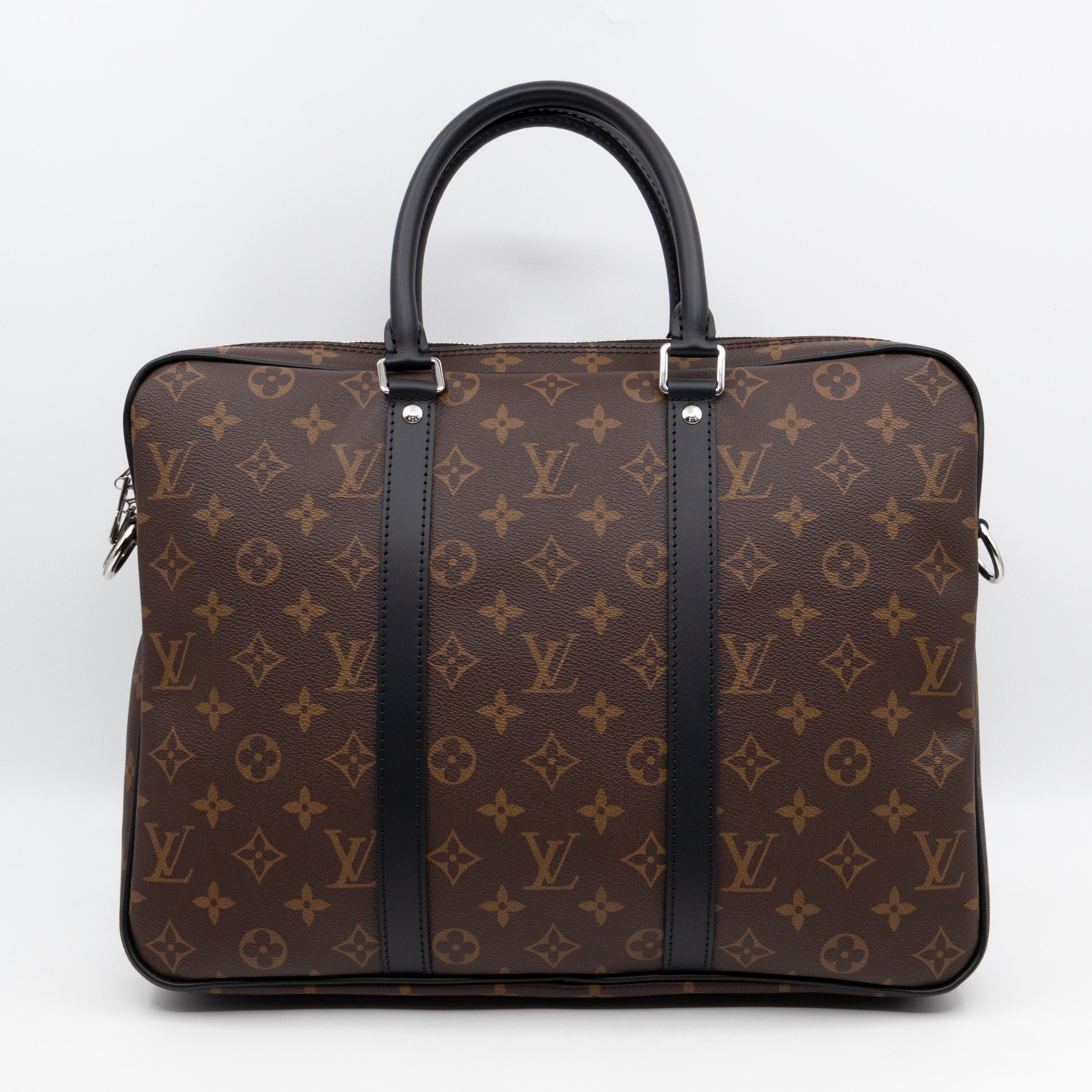Porte-Documents Voyage PM Monogram Macassar