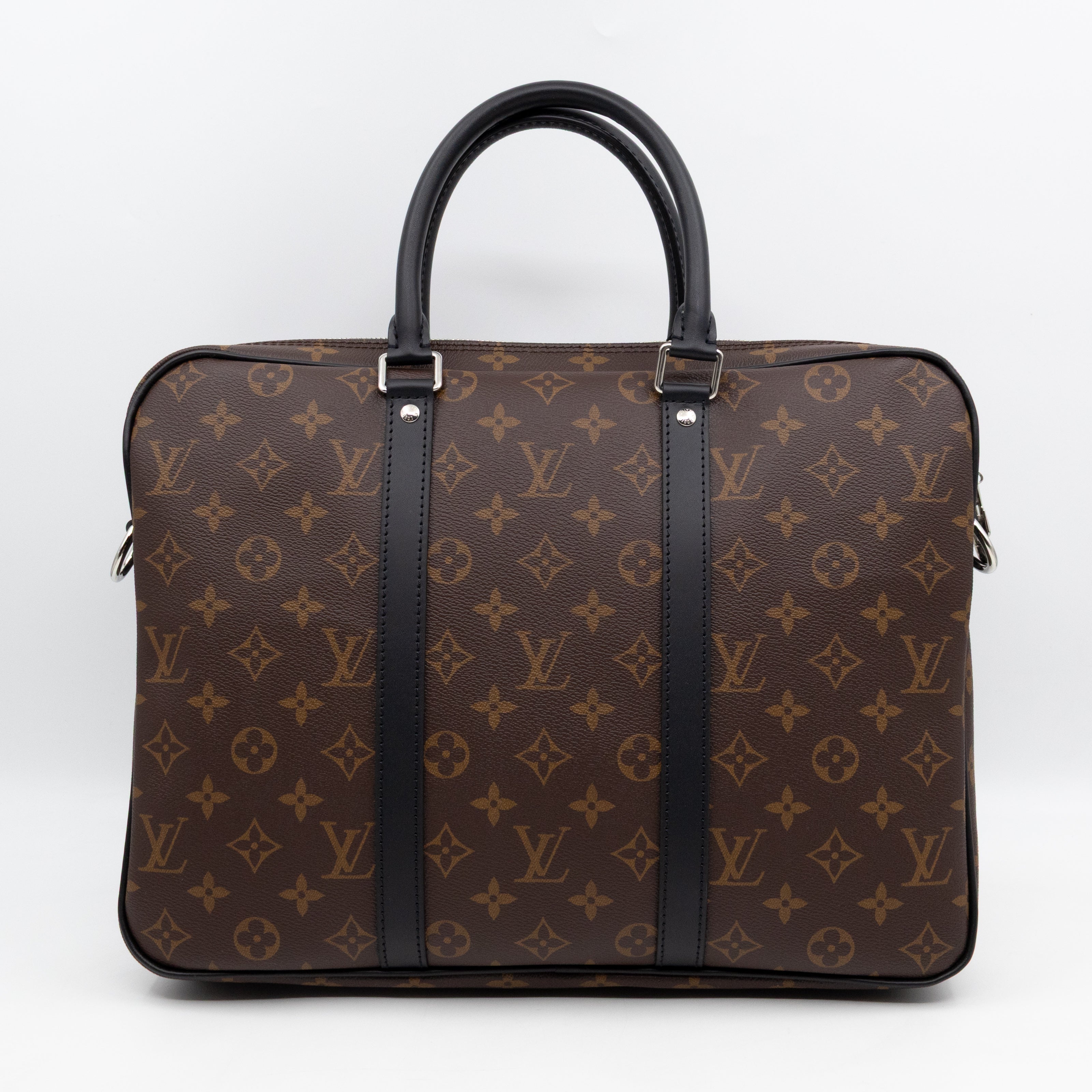 Porte-Documents Voyage PM Monogram Macassar