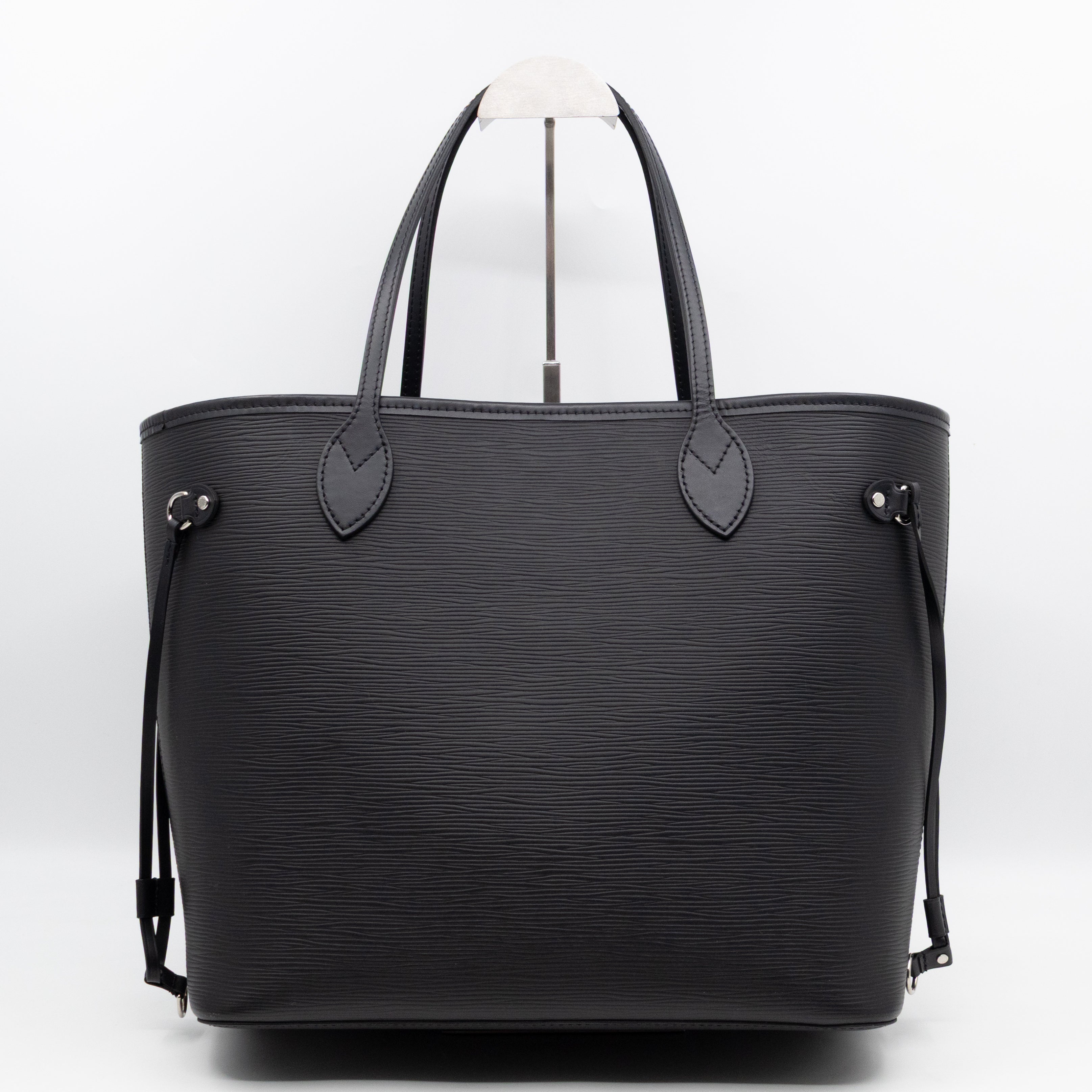 Neverfull MM Black Epi Leather with Pochette