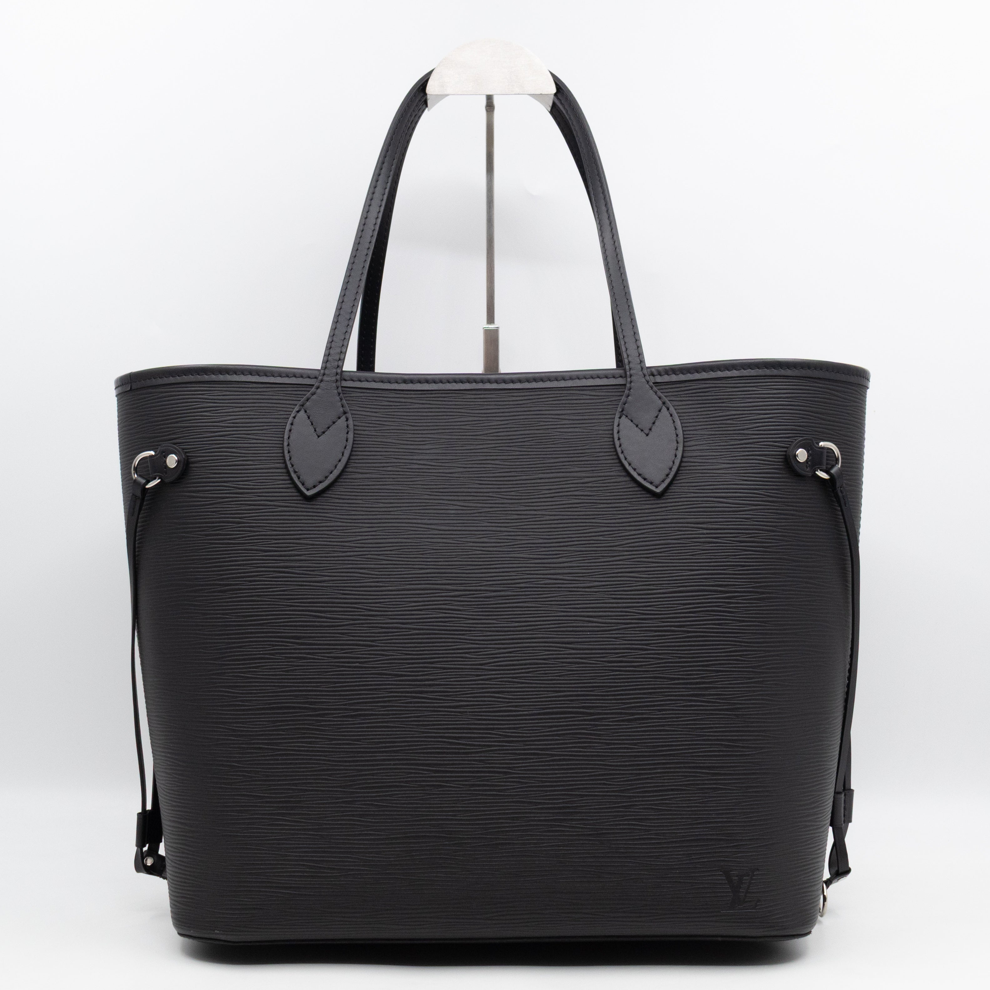 Neverfull MM Black Epi Leather with Pochette